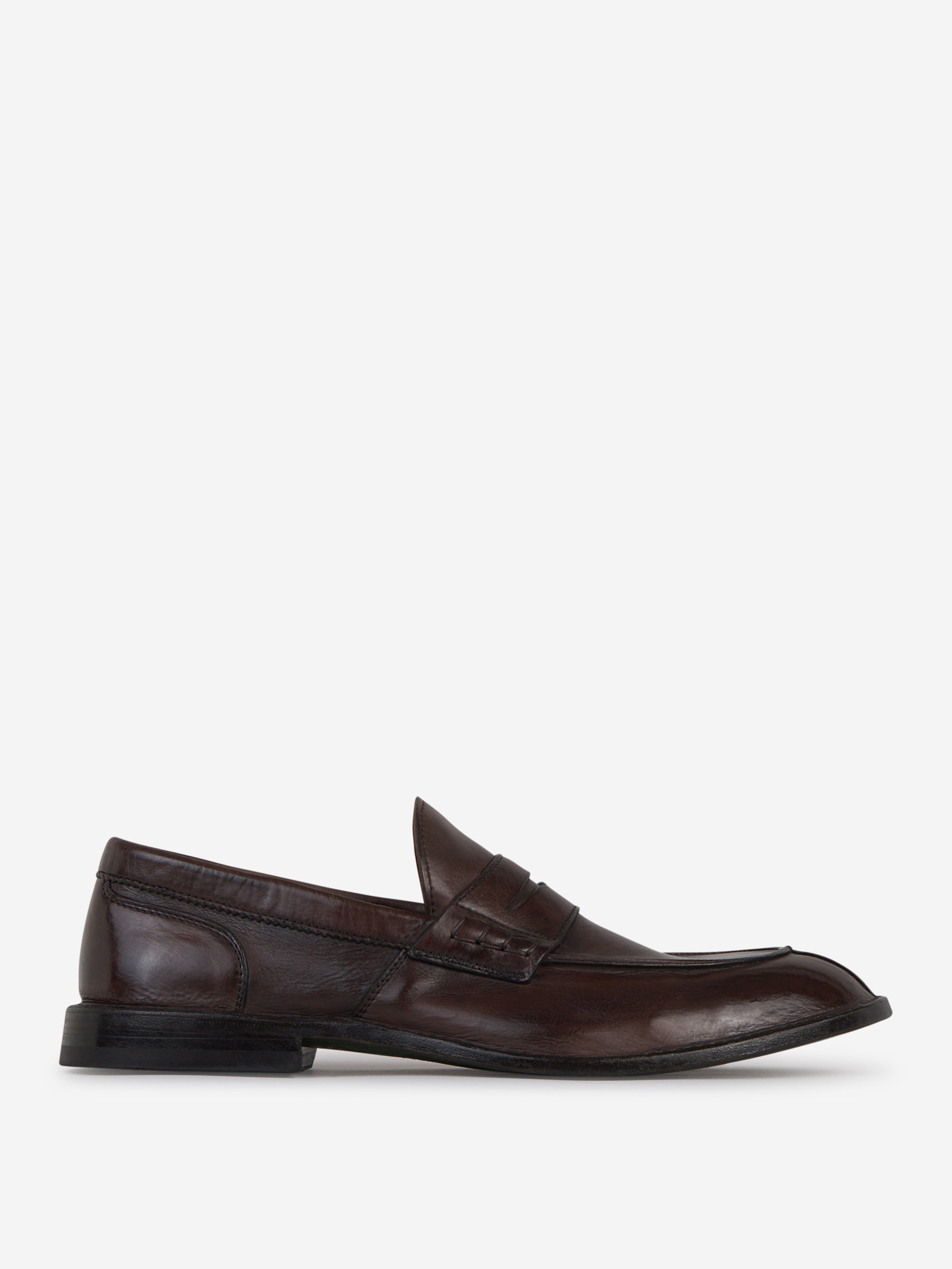 Outlet online Green George Hombre Mocasines Piel Antifaz color Marrón Oscuro sku 611-004428 01 - Foto 1