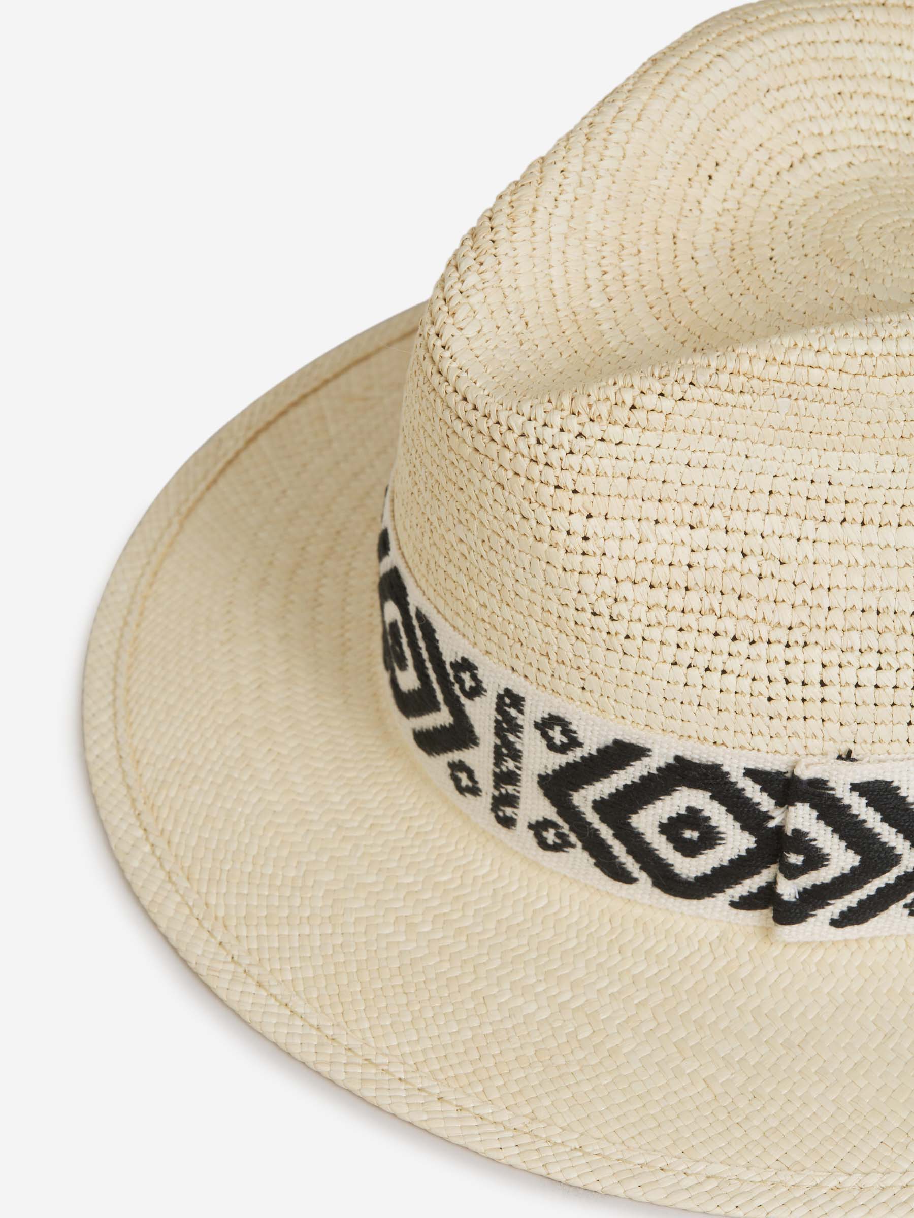 Outlet online Borsalino Hombre Sombrero Panamá Paja color Blanco sku 695-001470 01 - Foto 5