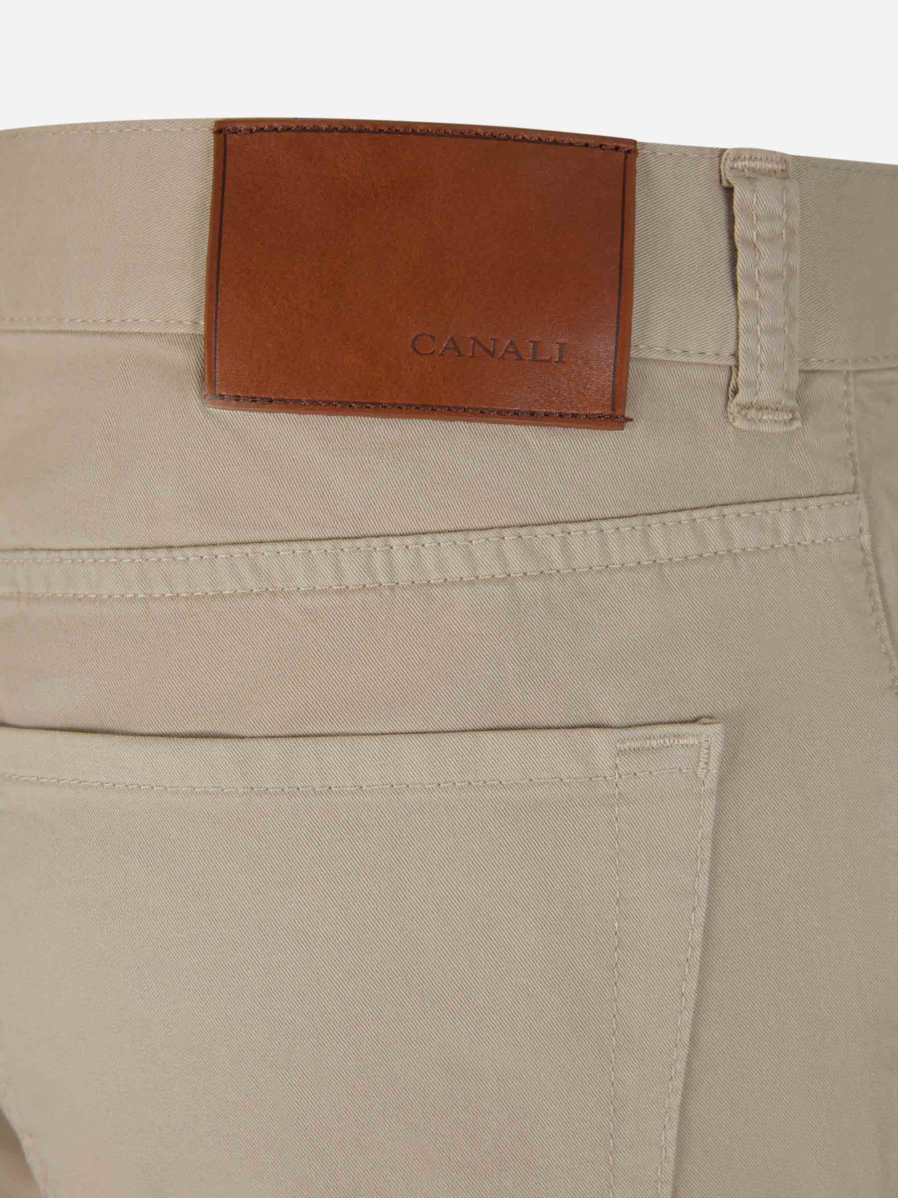 Outlet online Canali Hombre Pantalones 5 Bolsillos color Topo sku 522-002628 01 - Foto 5