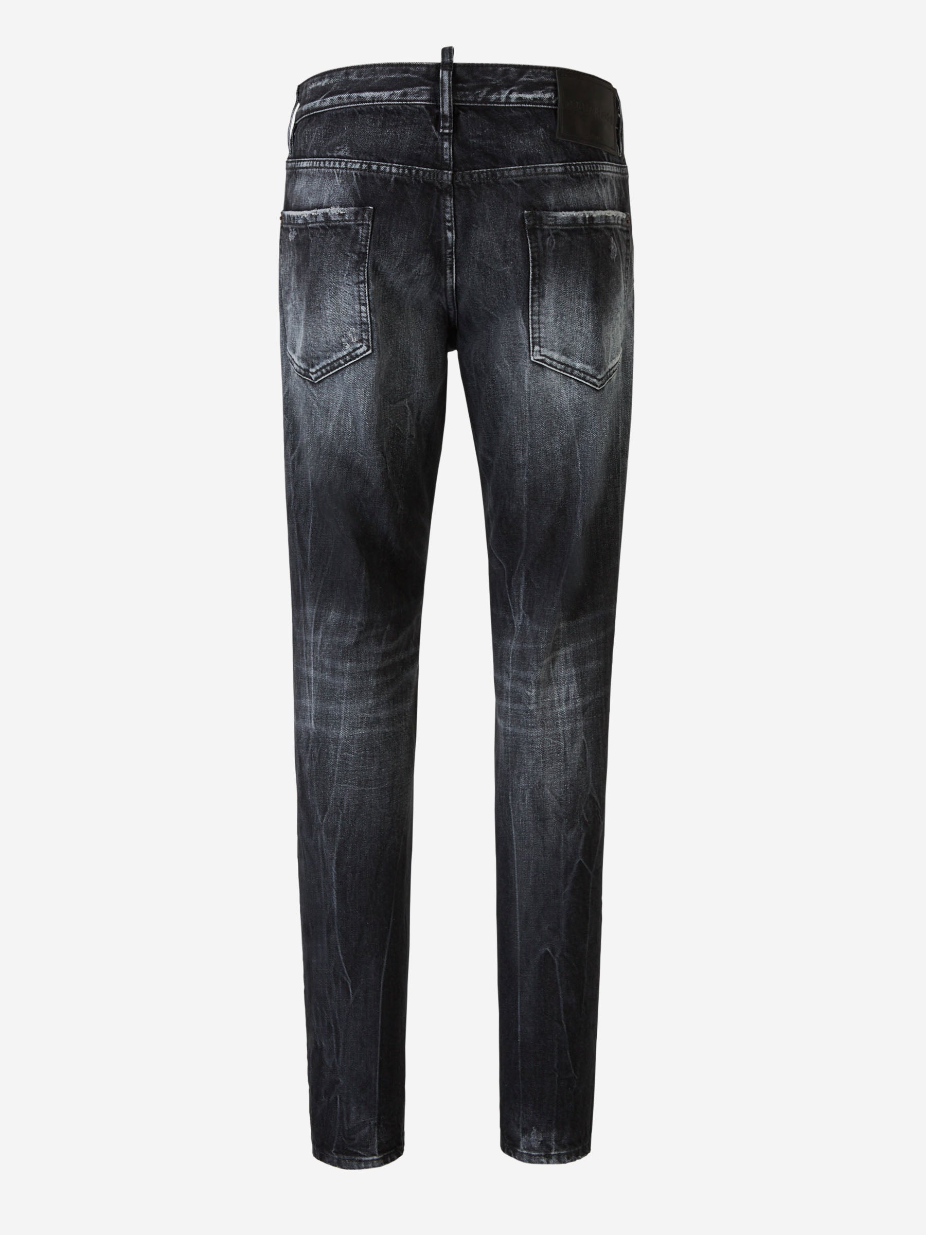Outlet online Dsquared2 Hombre Jeans Cool Guy Algodón color Negro sku 522-002612 01 - Foto 2