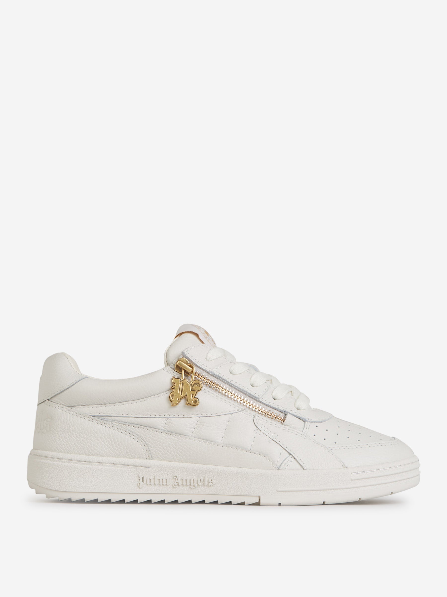 Palm Angels Sneakers Side Zip University color Blanco sku 616-002669 01 - Foto 1