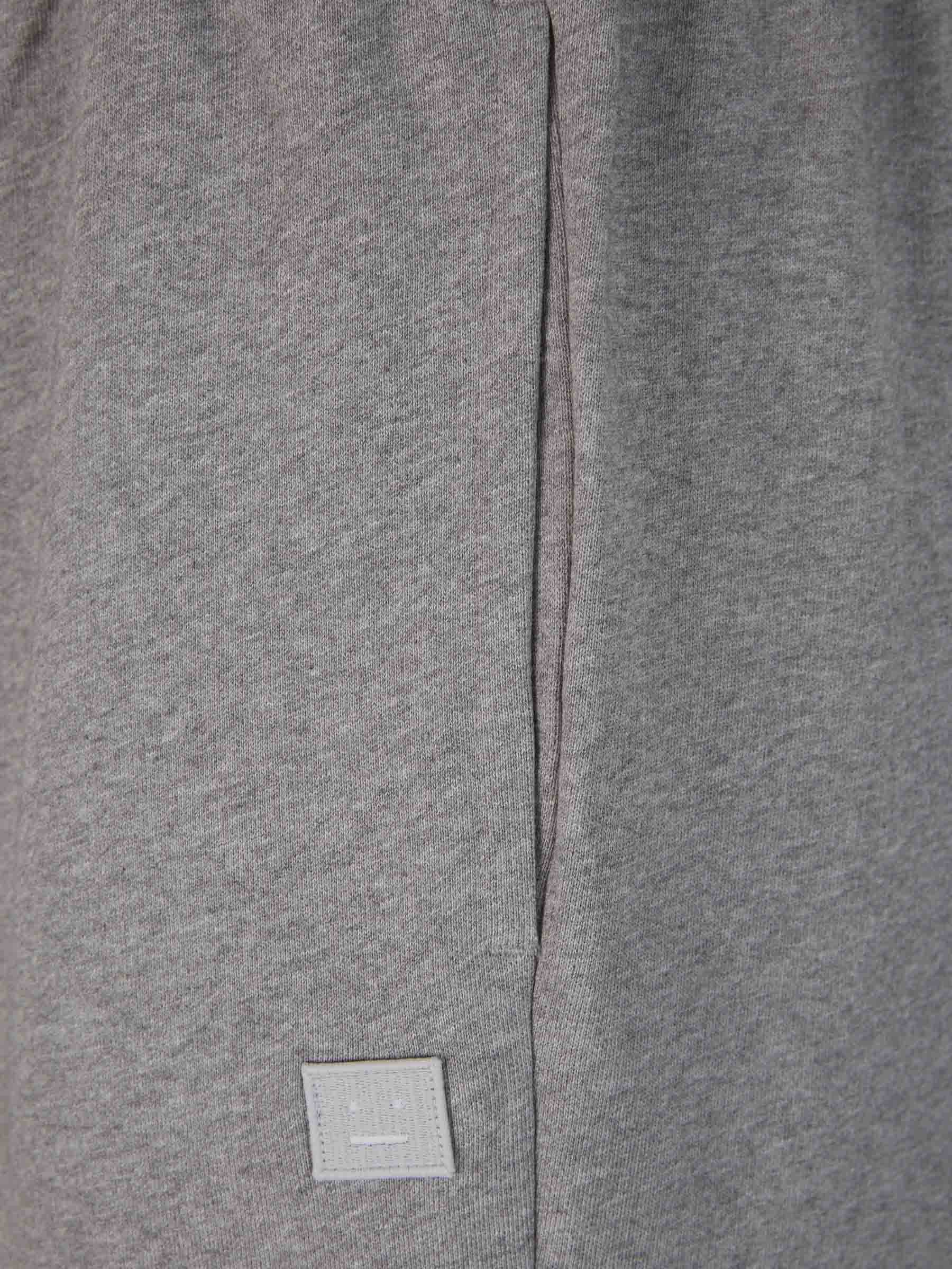 Outlet online Acne Studios Face Hombre Joggers Algodón Logo color Gris Claro sku 521-002954 02 - Foto 3