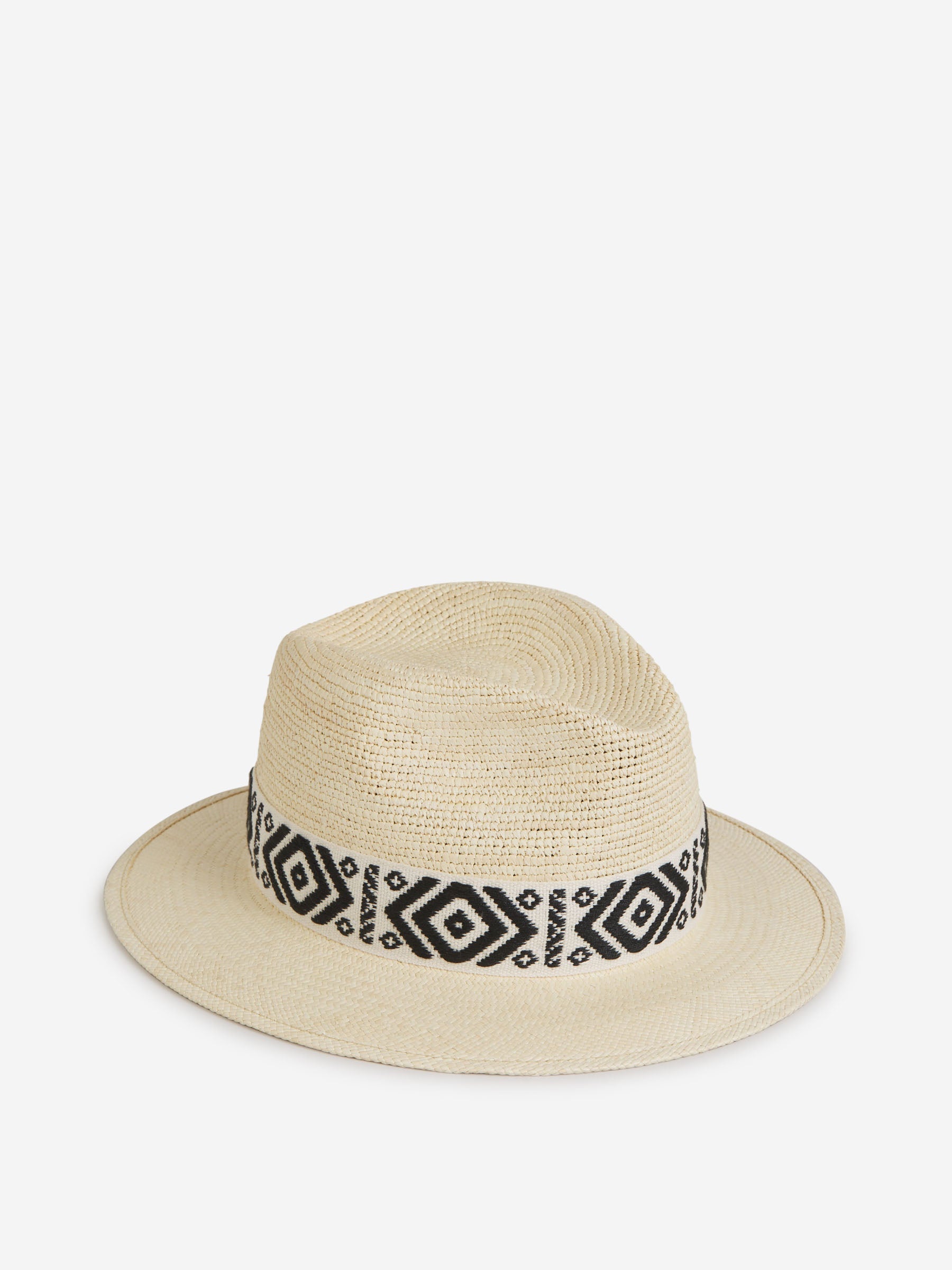 Outlet online Borsalino Hombre Sombrero Panamá Paja color Blanco sku 695-001470 01 - Foto 2