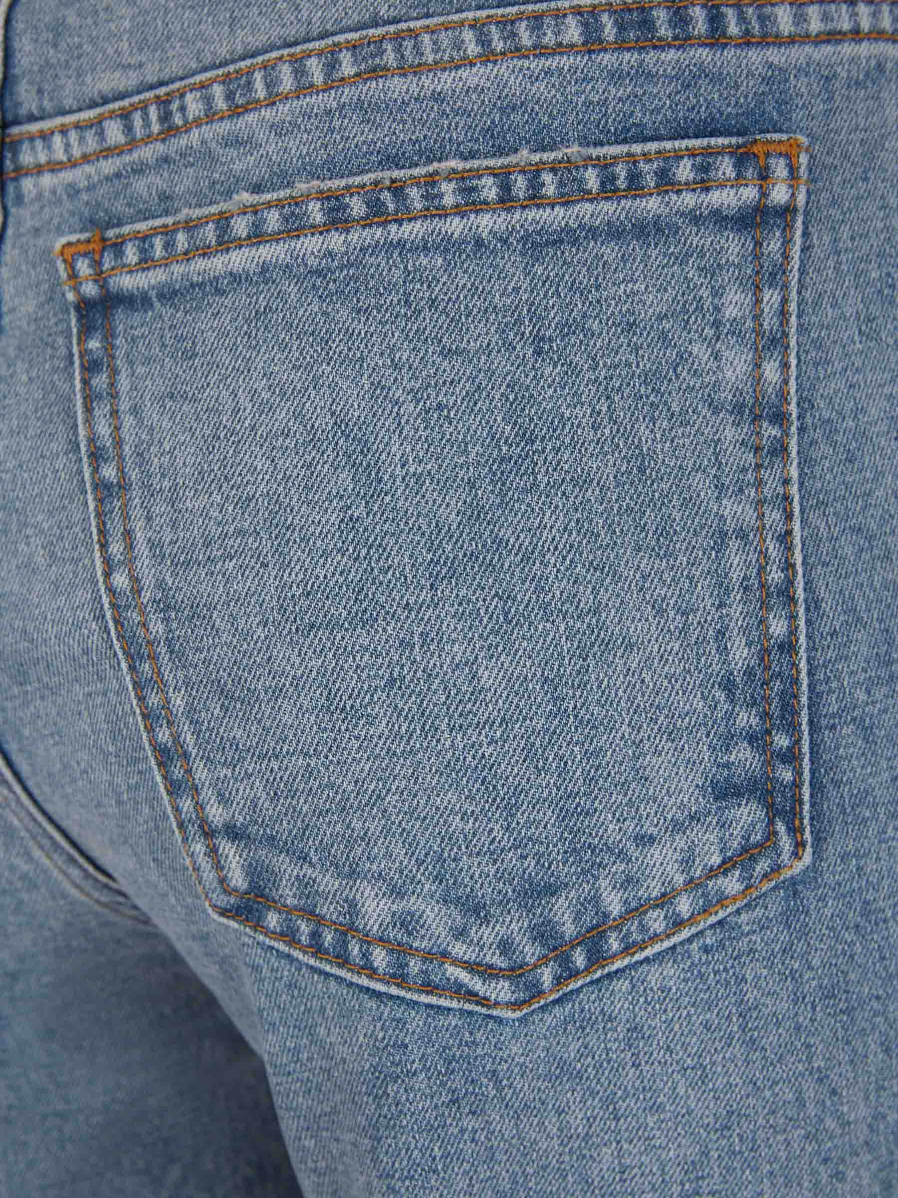 Outlet online Khaite Mujer Jeans Abigail Algodón color Azul Denim sku 763-001503 01 - Foto 5
