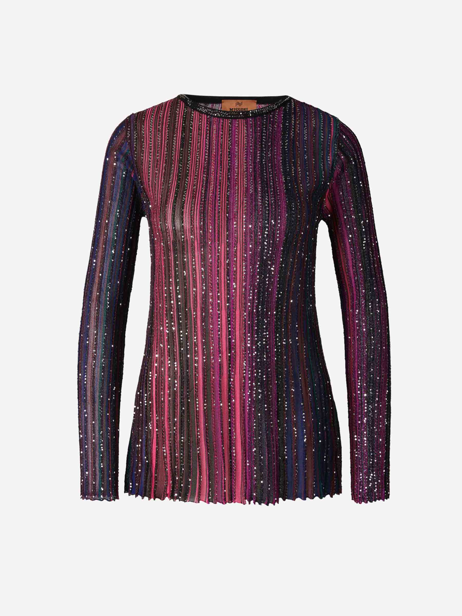 Outlet online Missoni Mujer Jersey Punto Zig Zag color Multicolor sku 711-003047 01 - Foto 1