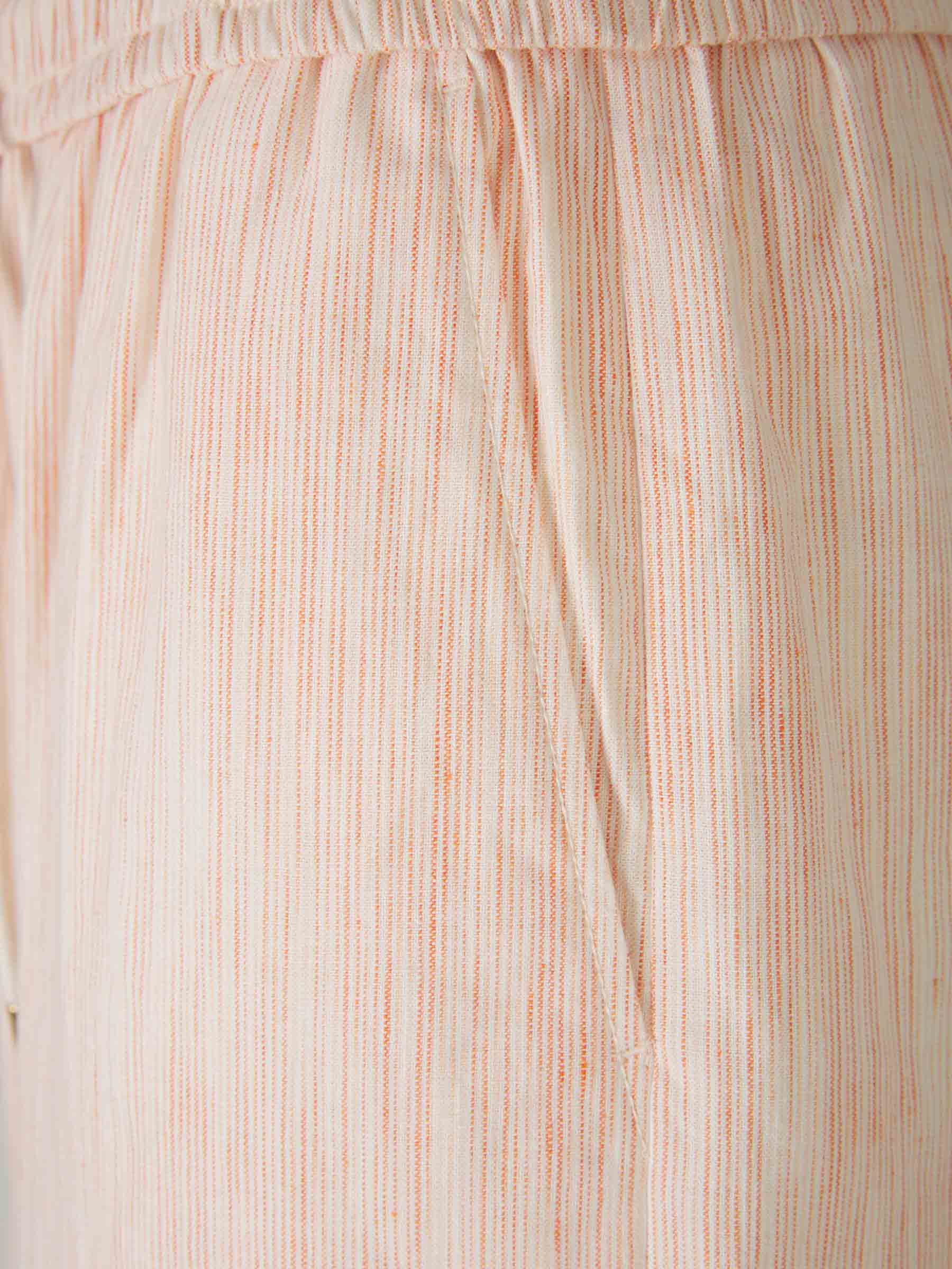 Outlet online Zimmermann Mujer Pantalones Tranquility Stripe color Rosa sku 761-003506 01 - Foto 5