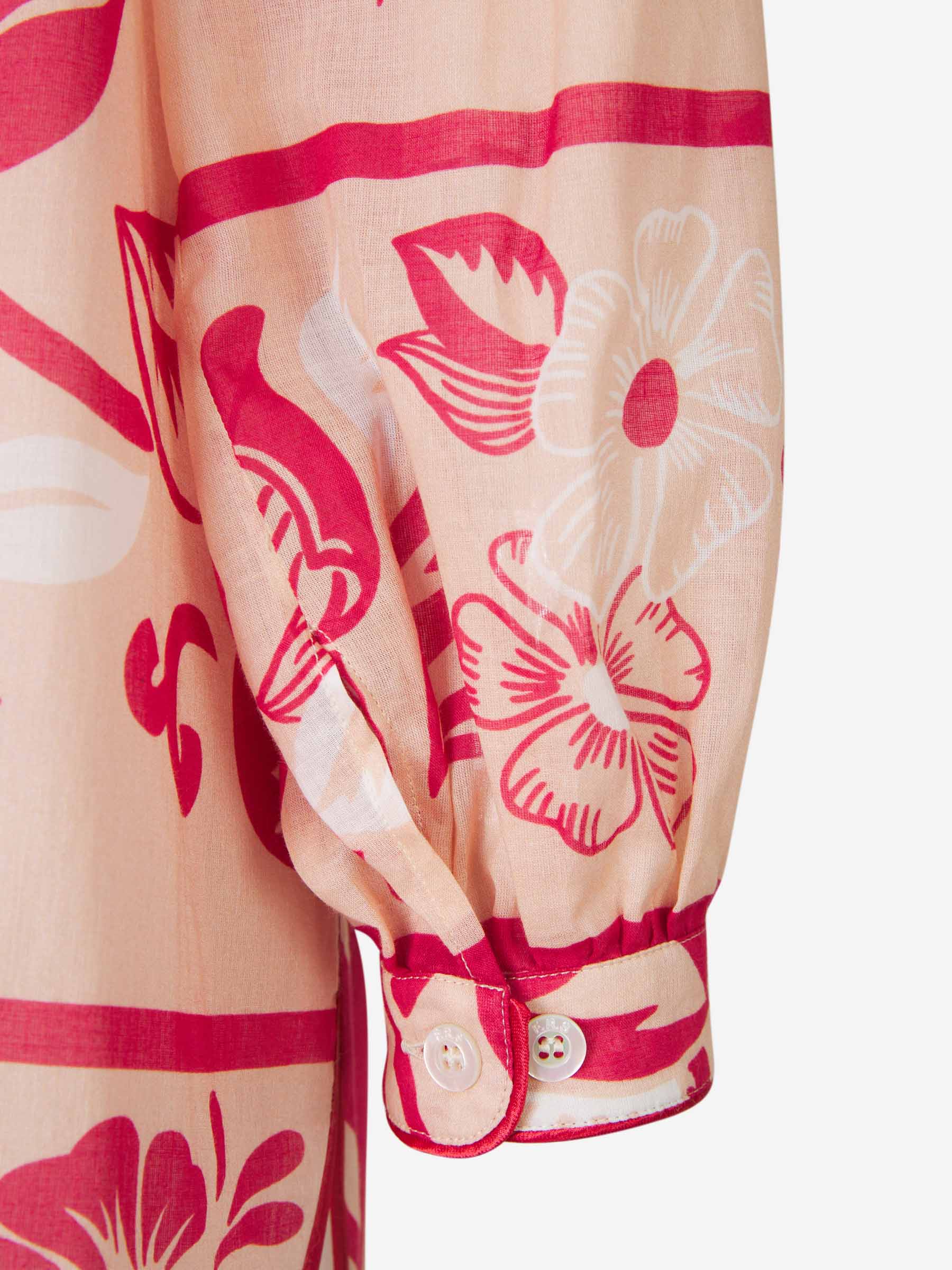 Outlet online For Restless Sleepers Mujer Vestido Mini Caftán Motivo Floral color Floral sku 731-005869 01 - Foto 4