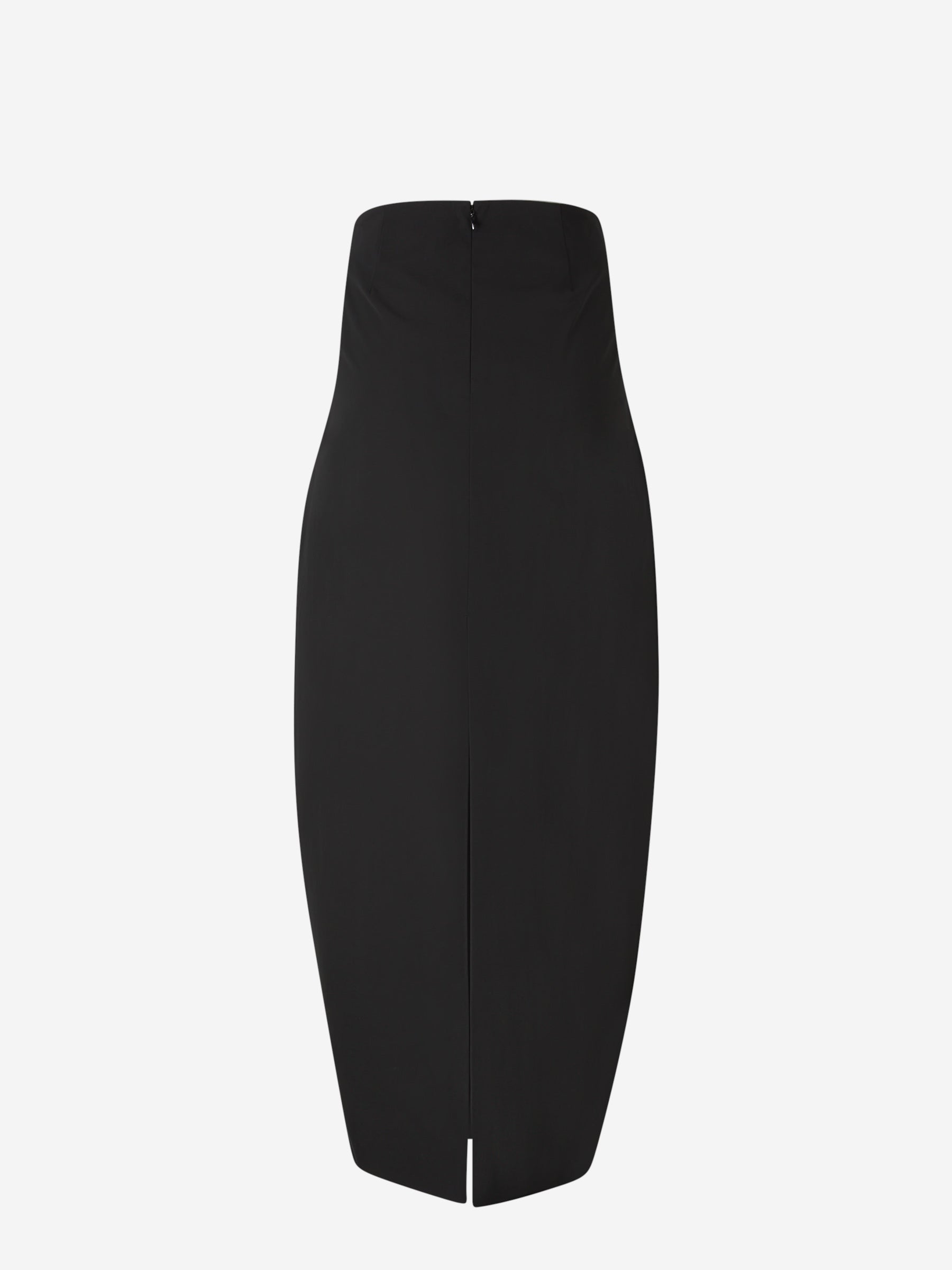 Outlet online Khaite Mujer Falda Midi Lauson color Negro sku 750-001514 01 - Foto 4
