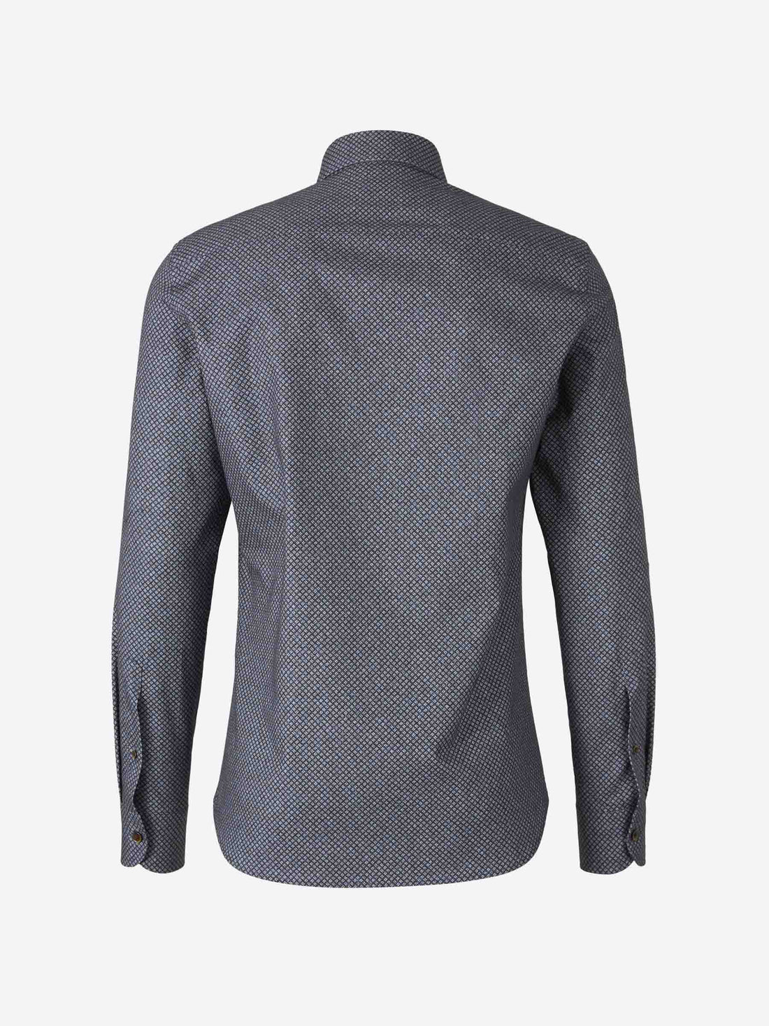 Santa Eulalia Camisa Geométrica Algodón color Azul Marino sku 531-006410 01 - Foto 2