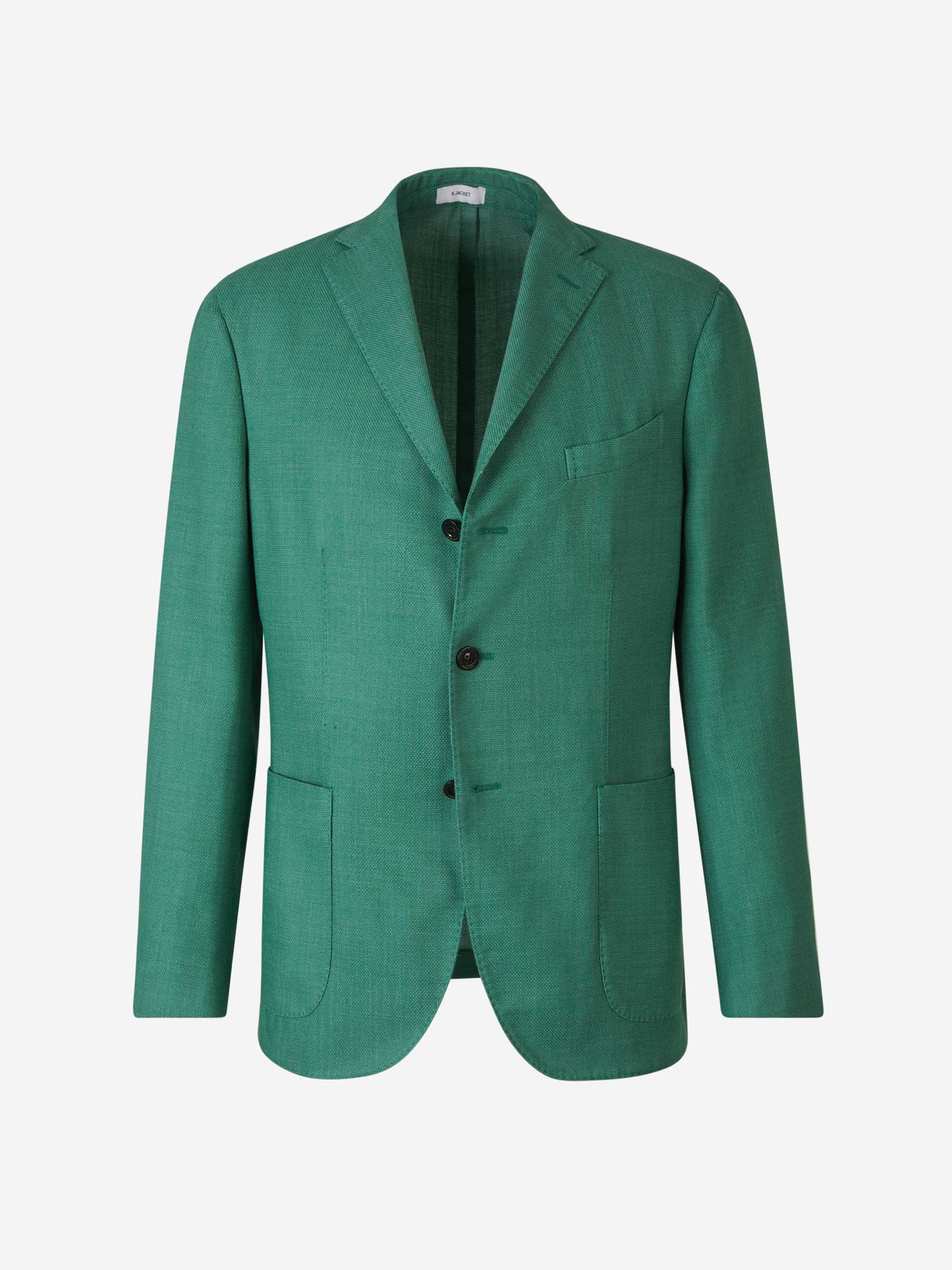 Outlet online Boglioli Hombre Americana Texturizada Linea color Verde Menta sku 302-003450 02 - Foto 1