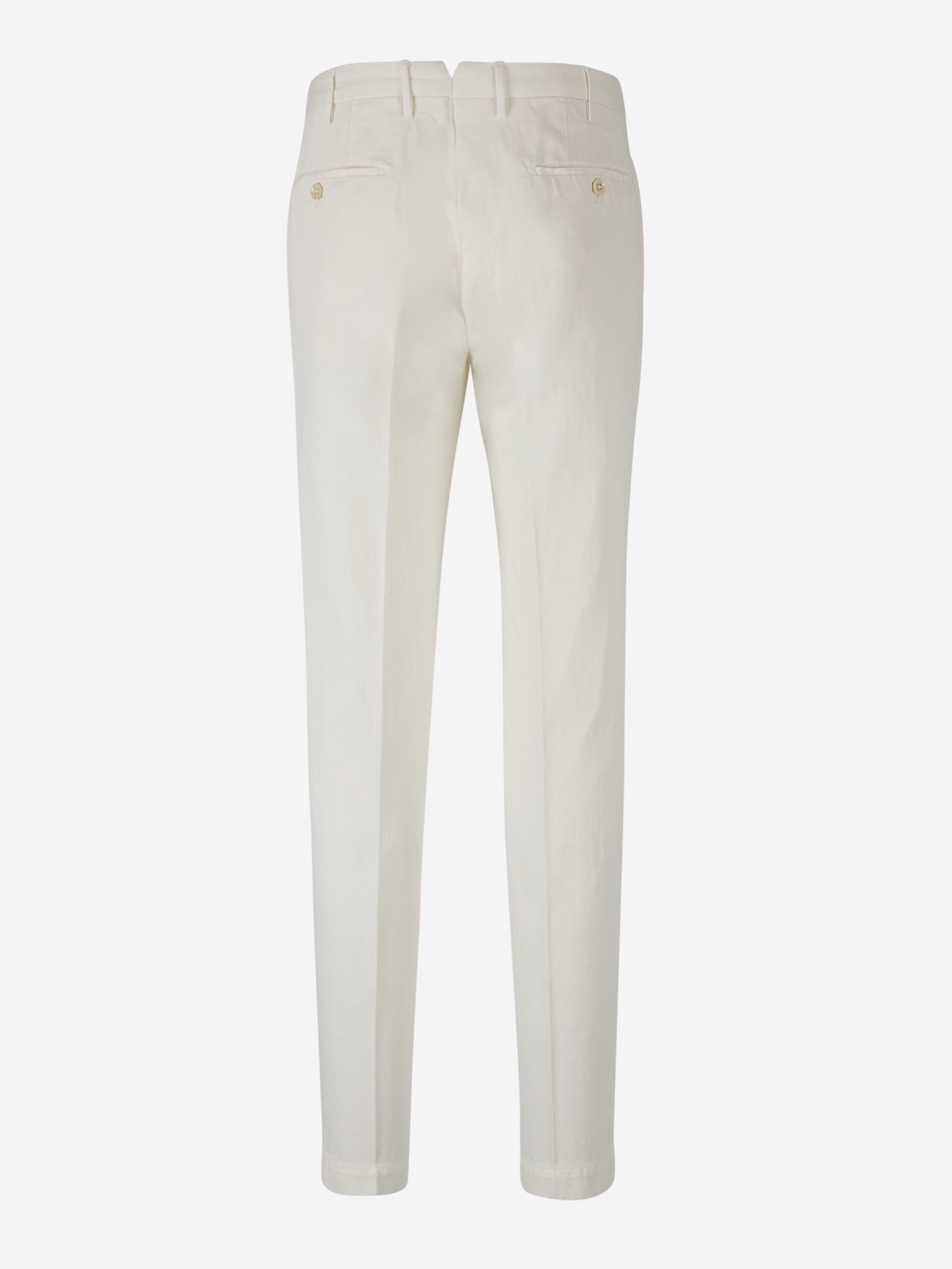 Outlet online Incotex Hombre Pantalones Chinos Tapered Fit color Blanco sku 521-002976 04 - Foto 2
