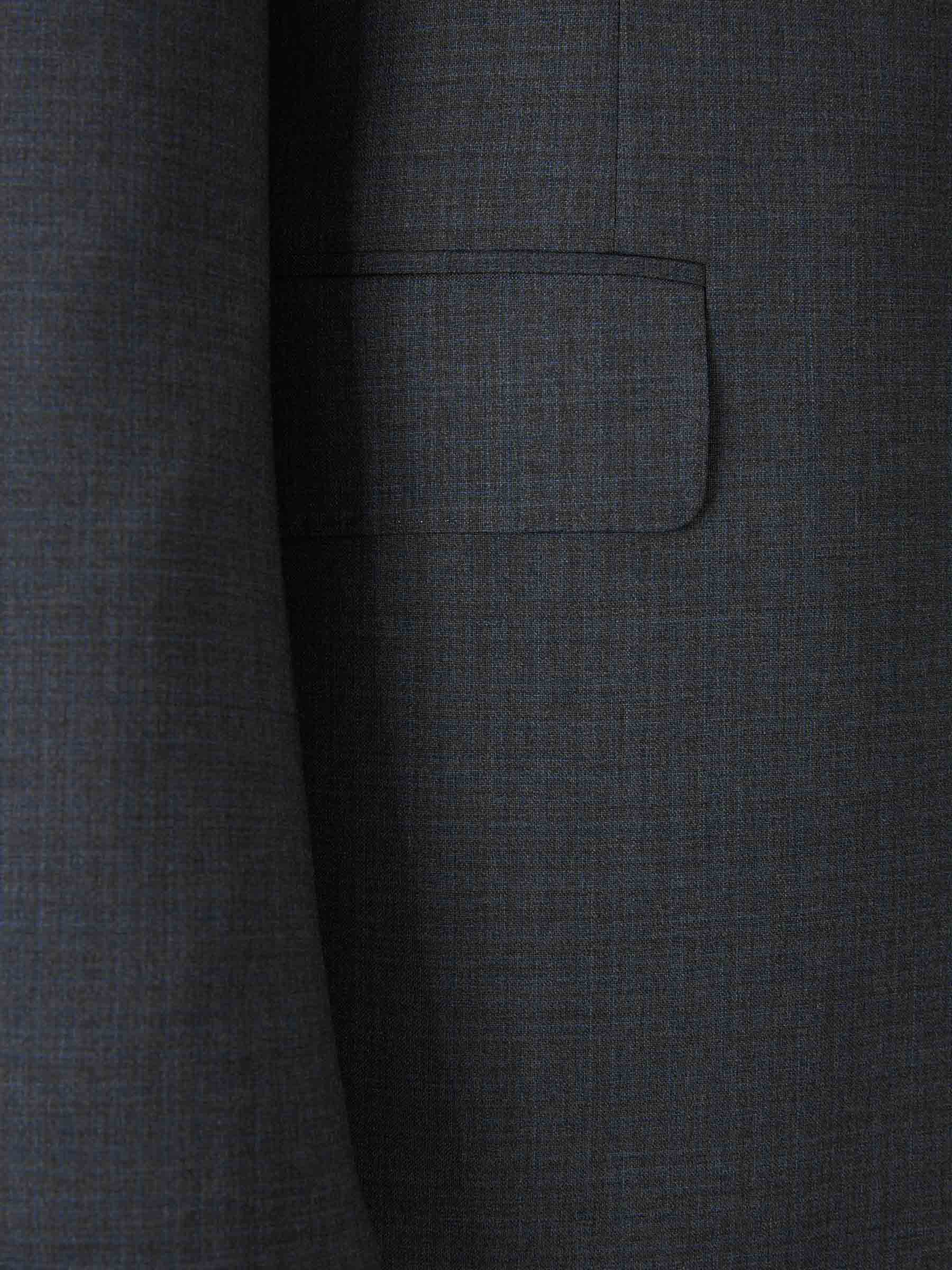 Outlet online Canali Hombre Traje Clásico Lana color Azul Noche sku 312-002807 01 - Foto 4
