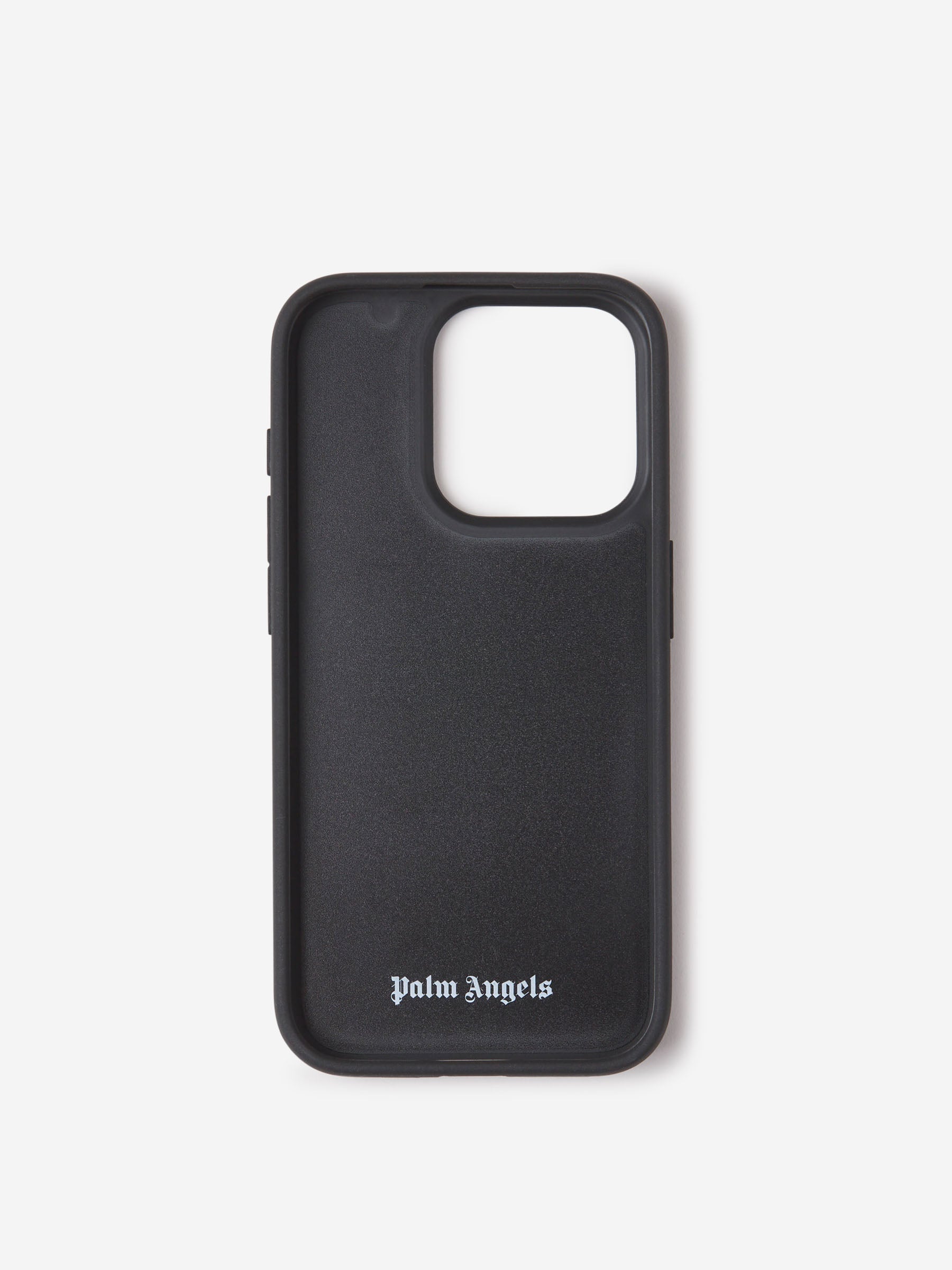 Outlet online Palm Angels Hombre Funda Iphone 15 Pro Logo color Negro sku 699-002297 01 - Foto 2