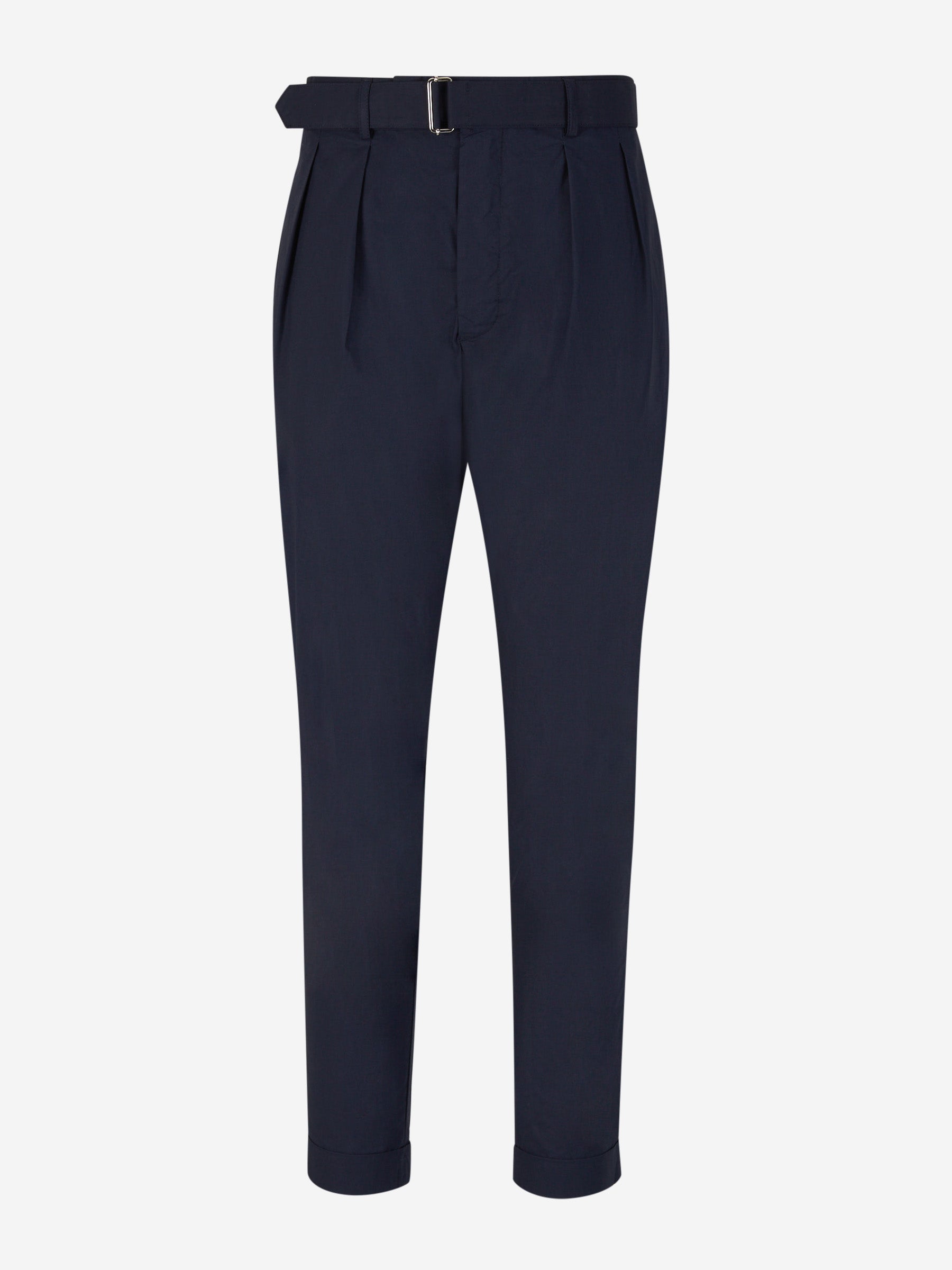 Outlet online Officine Générale Hombre Pantalones Pierre Algodón color Azul Marino sku 521-003050 01 - Foto 1