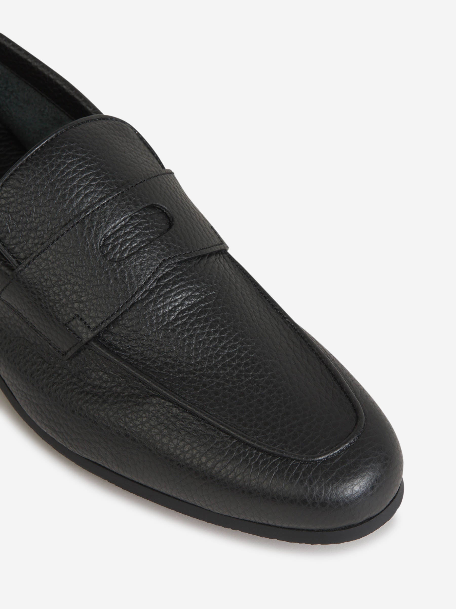Outlet online John Lobb Hombre Zapatos Mocasines Thorne color Negro sku 611-004372 01 - Foto 5