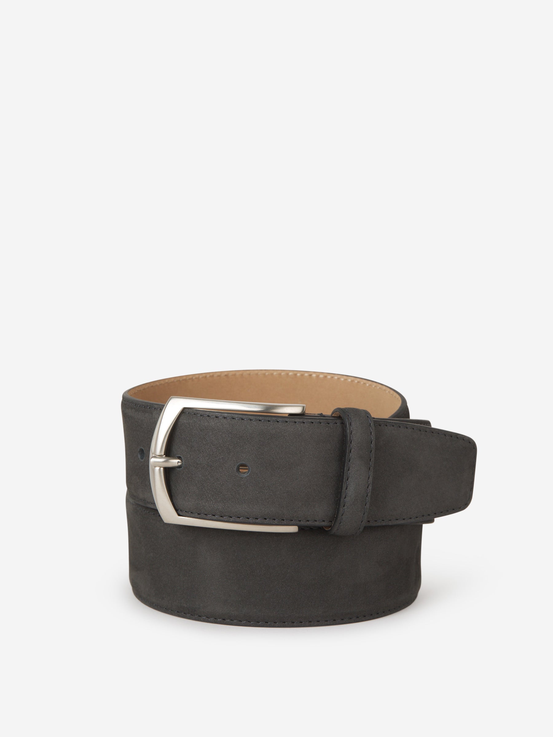 Outlet online Santa Eulalia Hombre Cinturón Piel Ante color Gris Antracita sku 622-001191 03 - Foto 1