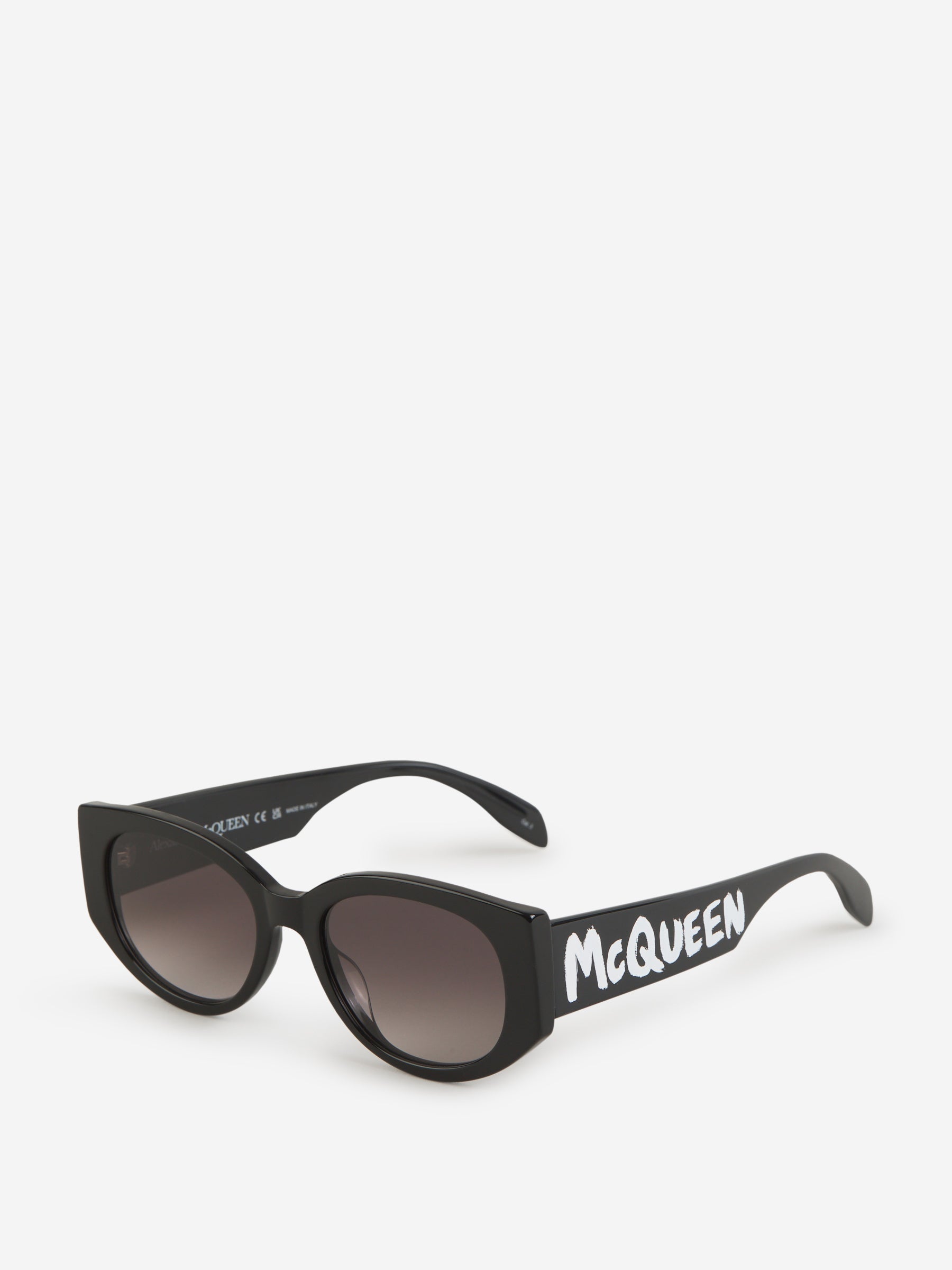 Outlet online McQueen Mujer Gafas de Sol Graffiti color Negro sku 860-000951 01 - Foto 2