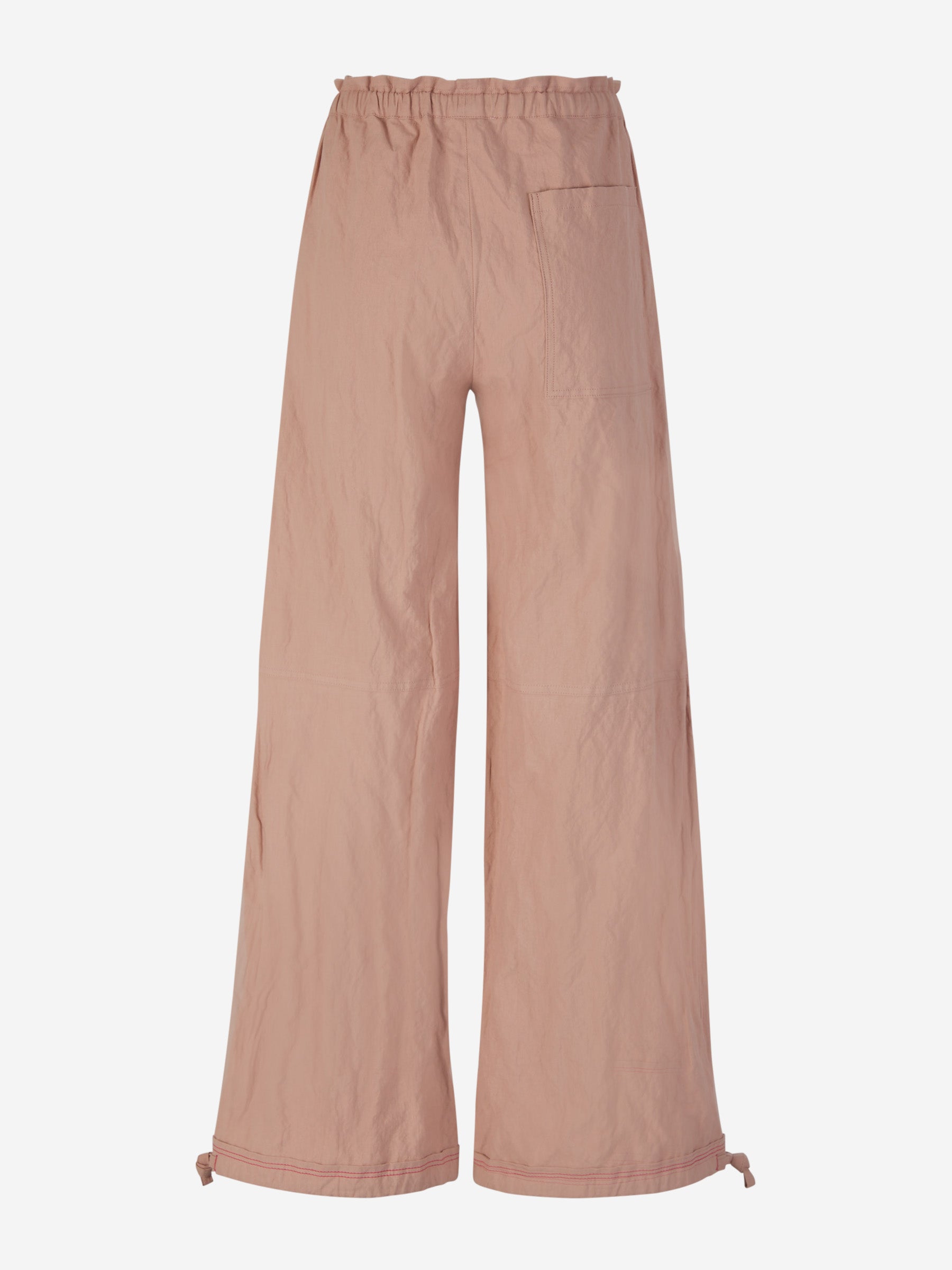 Outlet online Acne Studios Mujer Pantalones Anchos Algodón color Rosa Empolvado sku 761-003478 01 - Foto 3