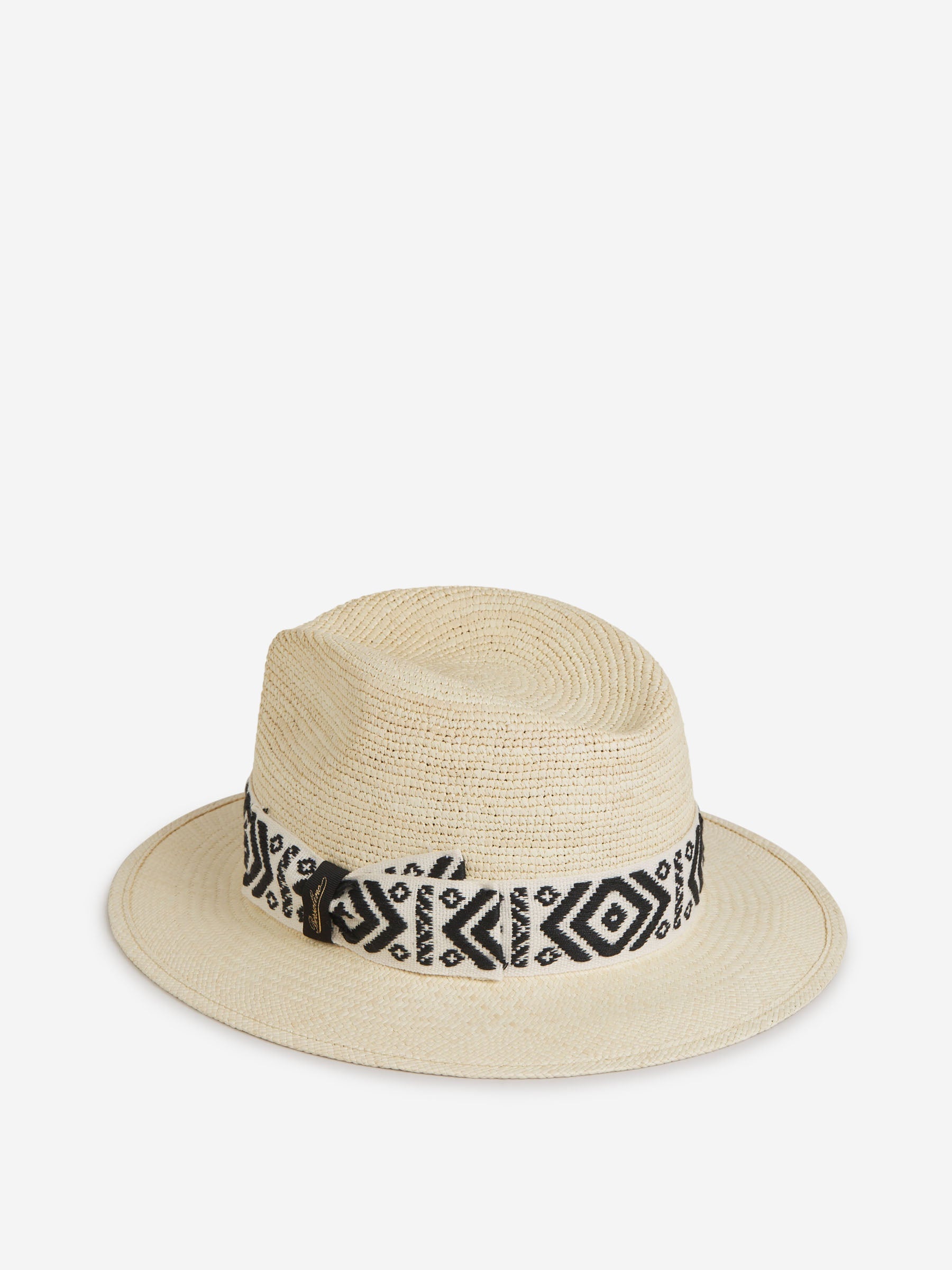 Outlet online Borsalino Hombre Sombrero Panamá Paja color Blanco sku 695-001470 01 - Foto 4