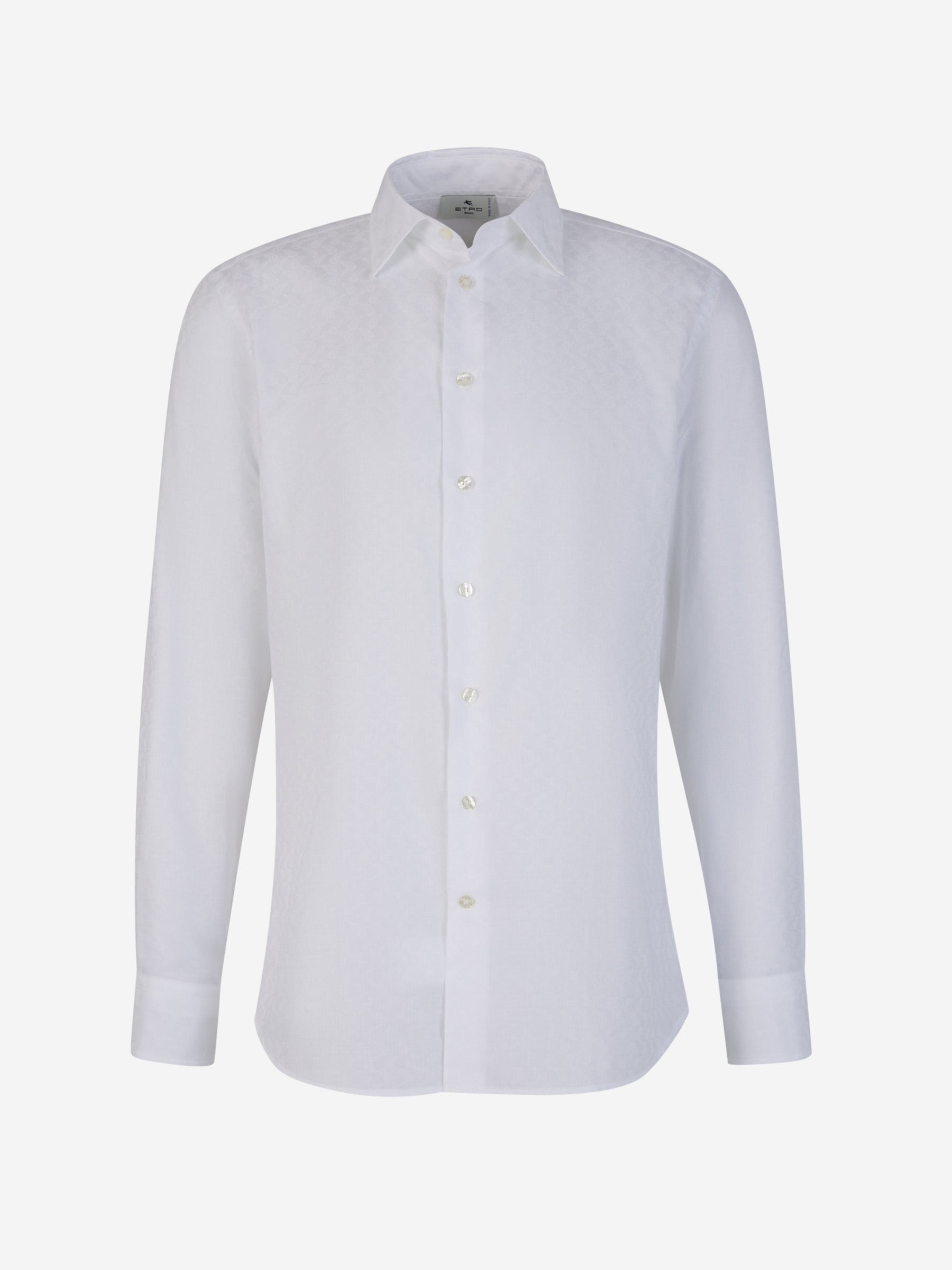 Outlet online Etro Hombre Camisa Algodón Paisley color Blanco sku 531-006212 01 - Foto 1