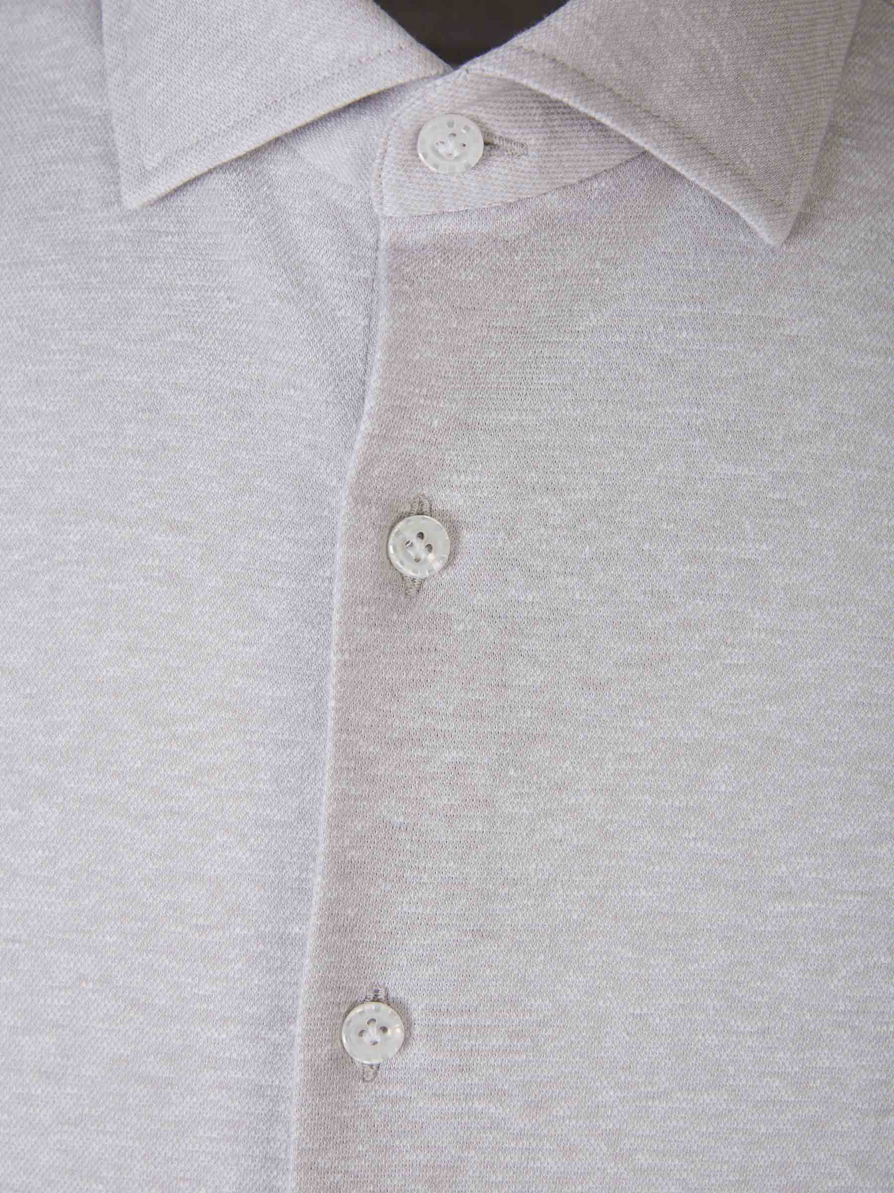 Outlet online Santa Eulalia Hombre Camisa Ligera Algodón color Gris Claro sku 531-006253 02 - Foto 3