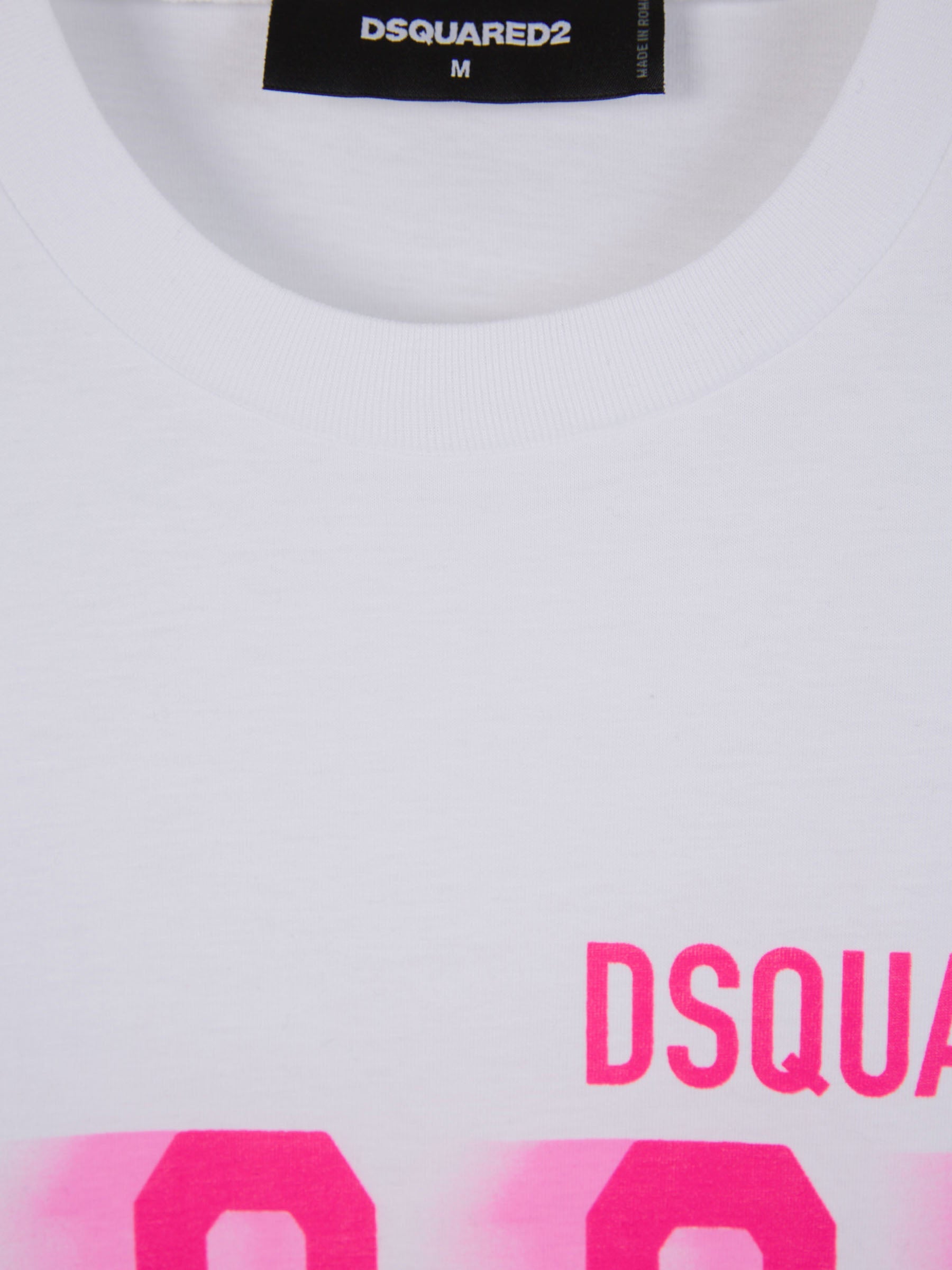 Dsquared2 Camiseta Estampada Icon color Blanco sku 553-003657 01 - Foto 4