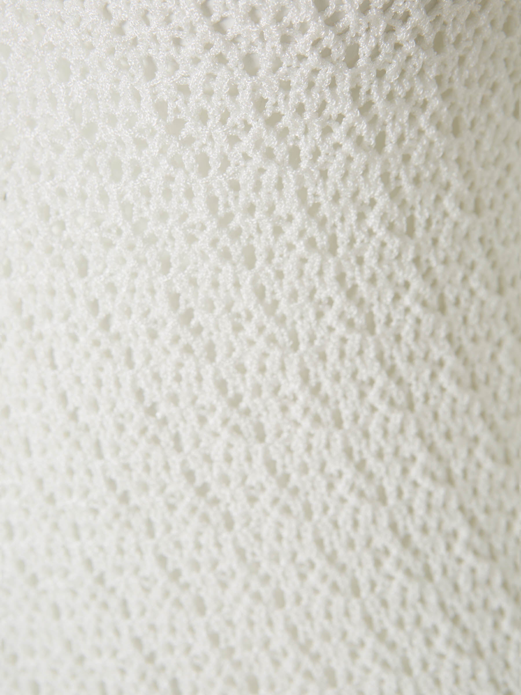 Outlet online TOTEME Mujer Top Crochet Viscosa color Blanco sku 782-001565 01 - Foto 3