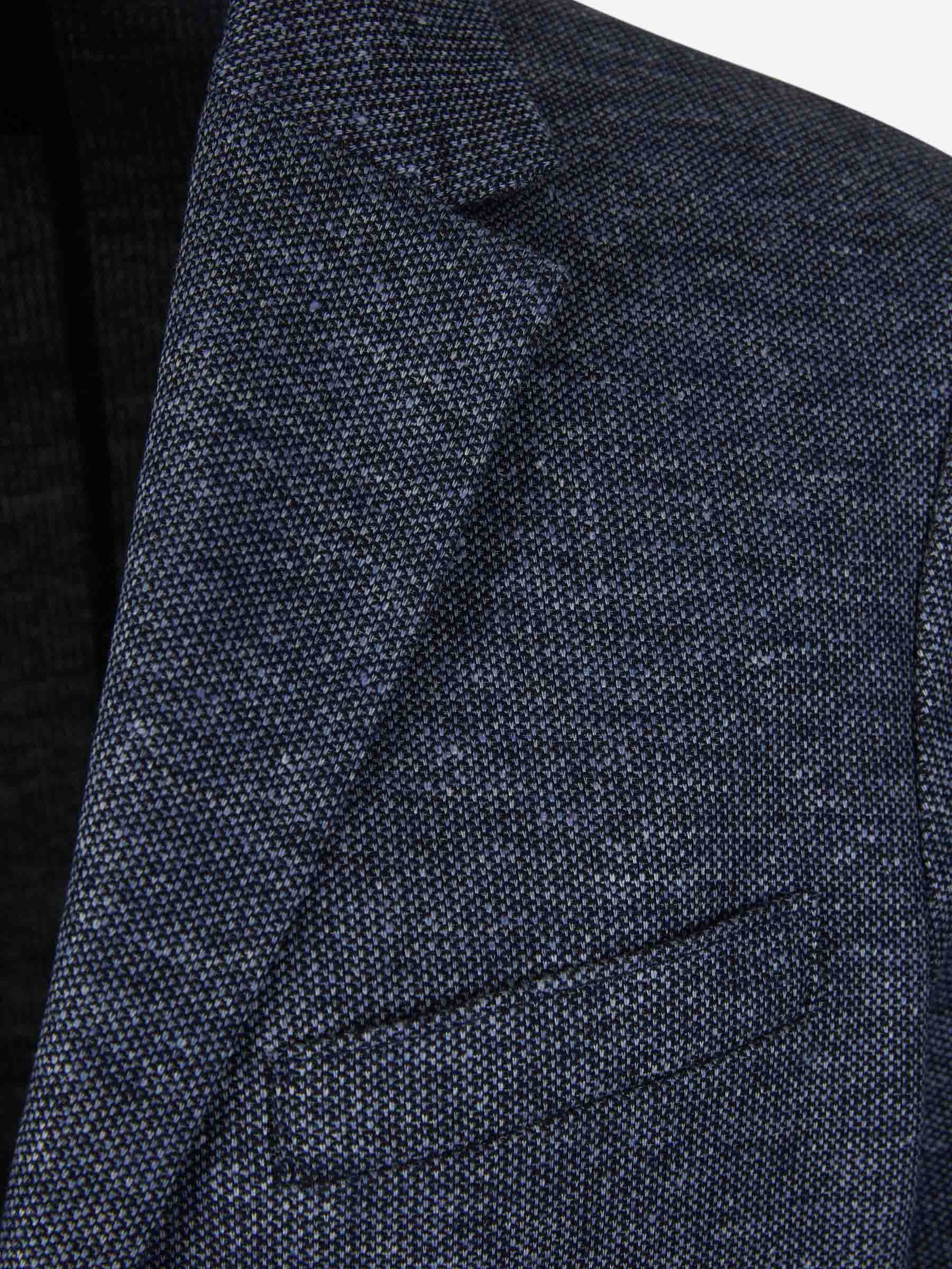 Outlet online Harris Wharf Hombre Americana Lino y Algodón color Azul sku 302-003416 01 - Foto 3
