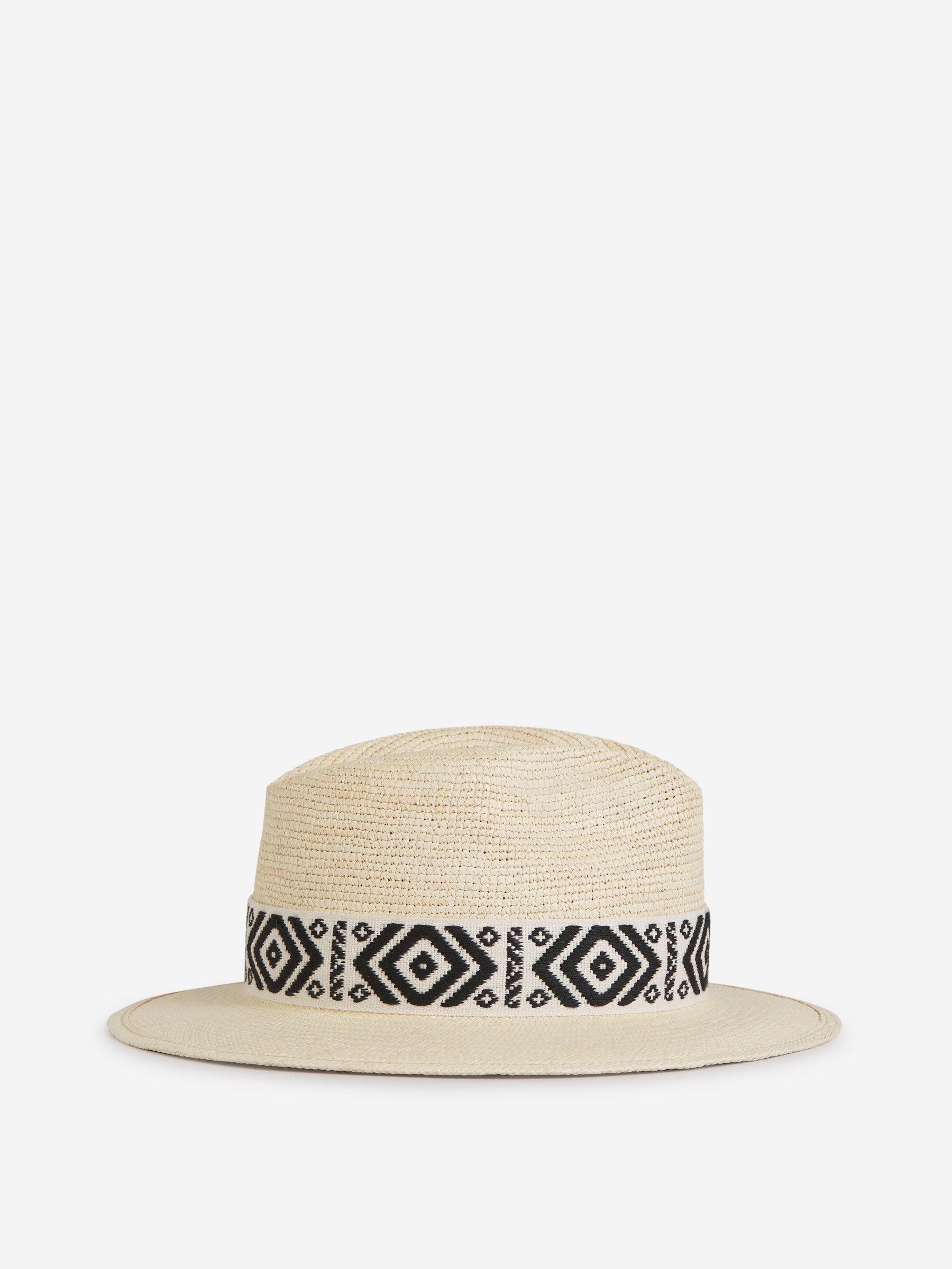 Outlet online Borsalino Hombre Sombrero Panamá Paja color Blanco sku 695-001470 01 - Foto 1