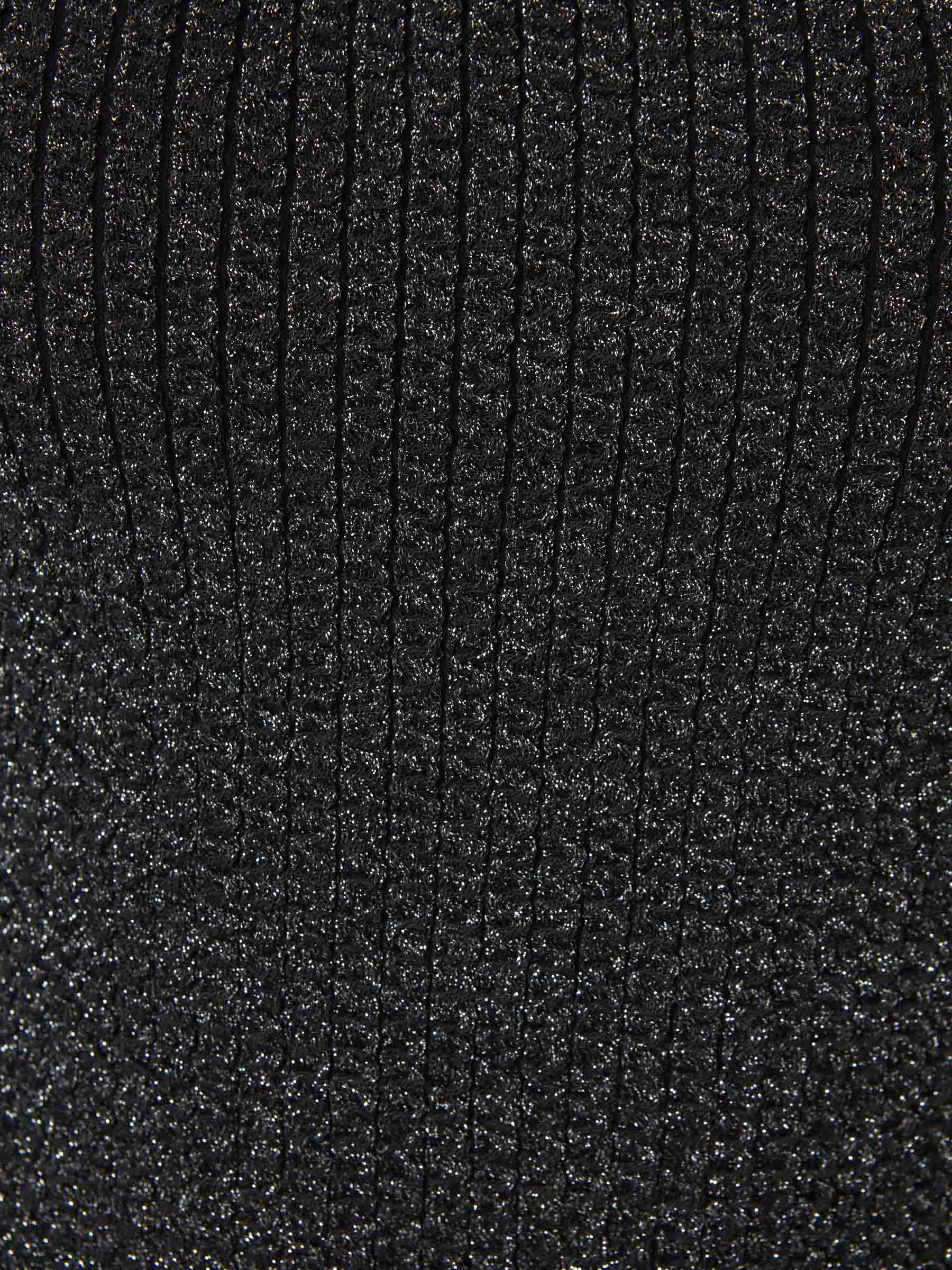Outlet online TOTEME Mujer Top Punto Lurex color Negro sku 703-002120 01 - Foto 4