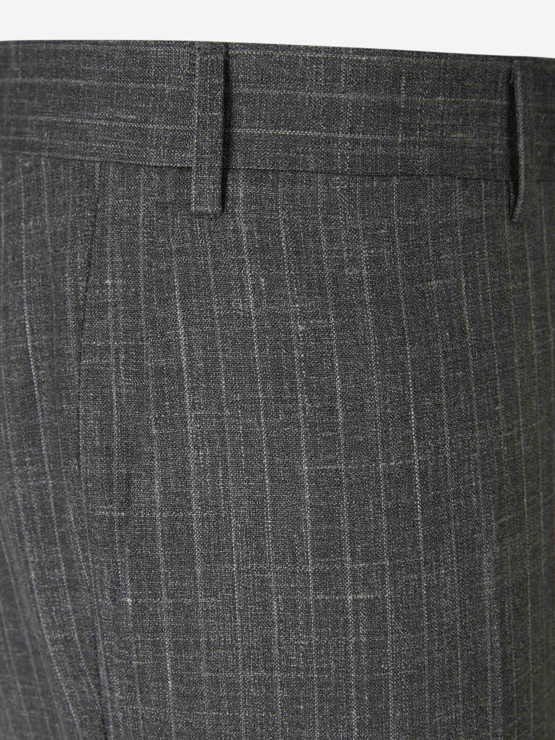 Outlet online Canali Hombre Traje Texturizado Lana color Gris Antracita sku 312-002804 01 - Foto 8