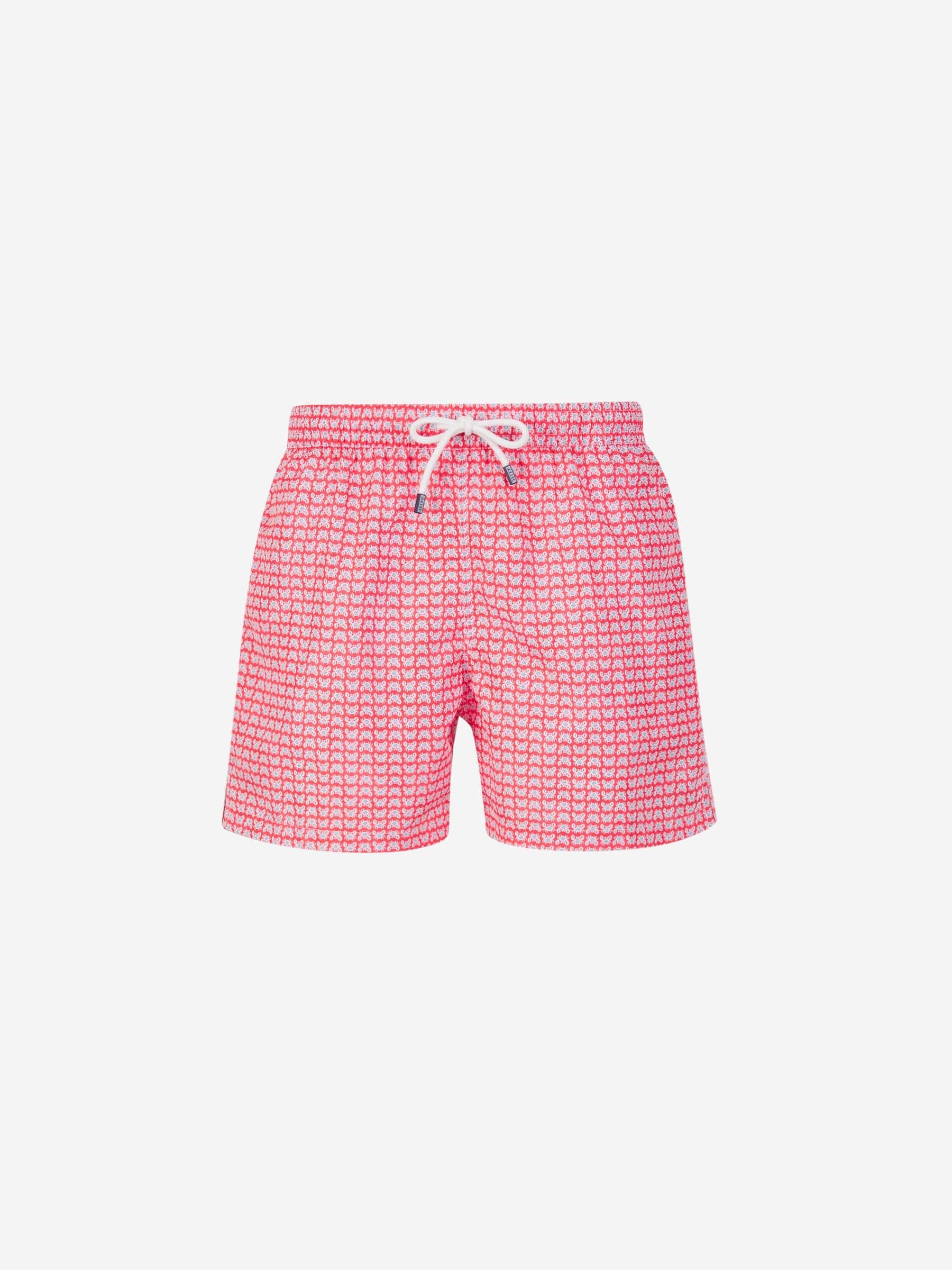 Outlet online Fedeli Hombre Bañador Motivo Rayas color Rojo sku 561-001326 01 - Foto 1