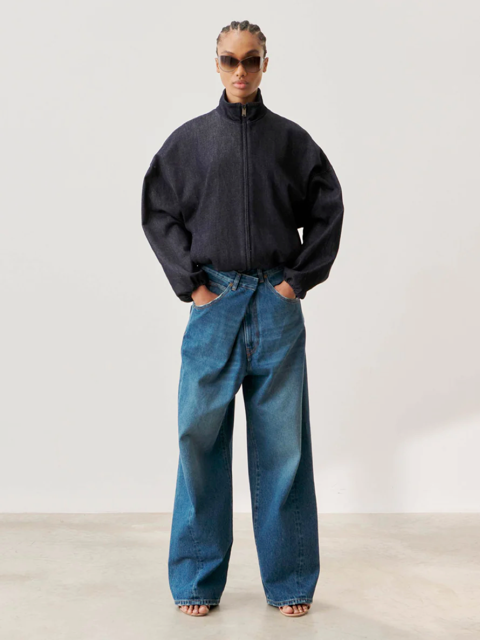Outlet online Darkpark Mujer Jeans Ines Algodón color Azul Denim sku 763-001511 01 - Foto 2
