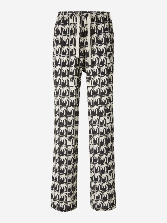 Outlet online Palm Angels Hombre Joggers Rectos Estampados color Negro sku 521-002839 01 - Foto 1