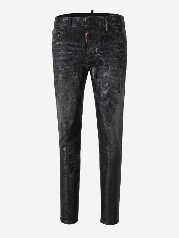 Dsquared2 Jeans Slim Skater color Negro sku 522-002500 01 - Foto 1