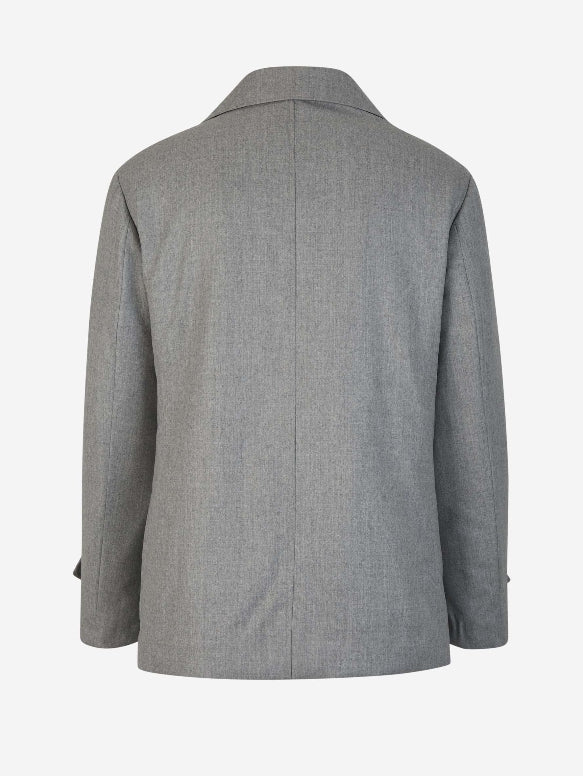 Borrelli Abrigo Ligero Cruzado color Gris Claro sku 502-001560 01 - Foto 1