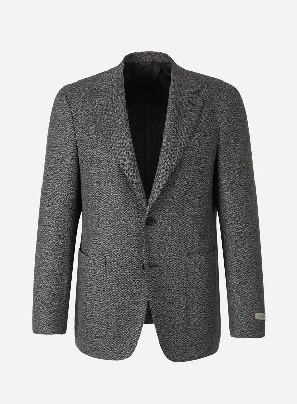 Canali Americana Lana Y Cashmere color Marron sku 302-003362 01 - Foto 1