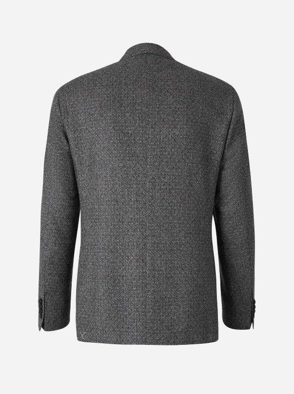 Canali Americana Lana Y Cashmere color Marron sku 302-003362 01 - Foto 2