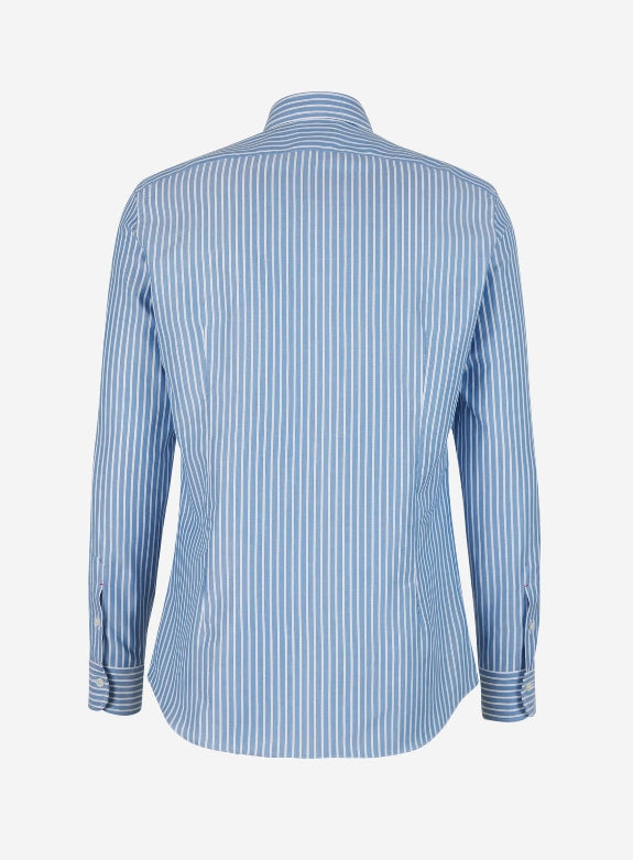 Santa Eulalia Camisa Motivo Rayas color Azul Denim sku 531-006097 01 - Foto 2