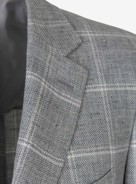 Canali Americana Recta Cuadros color Gris Piedra sku 302-002921 01 - Foto 3