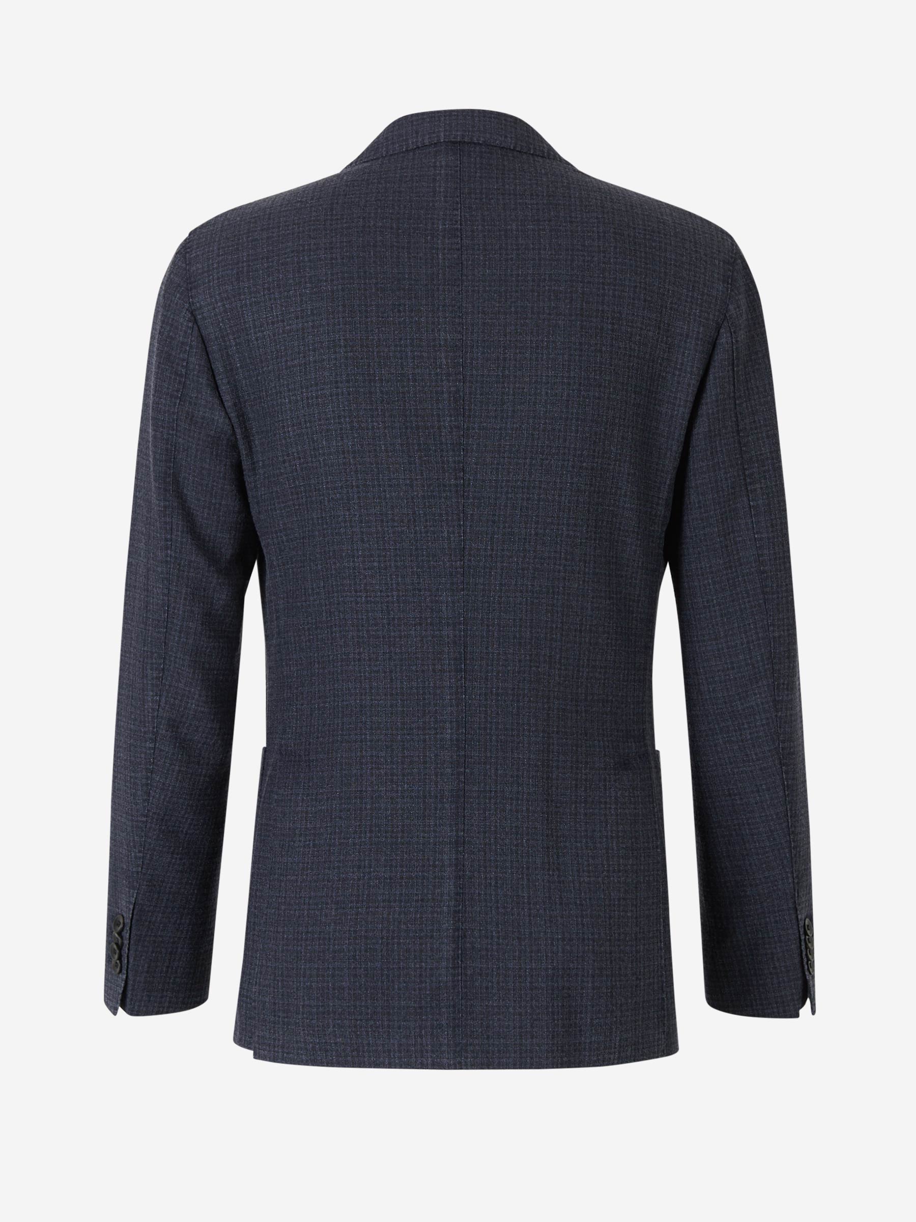 Boglioli Americana Lana Cuadros color Azul Cobalto sku 302-002969 01 - Foto 2