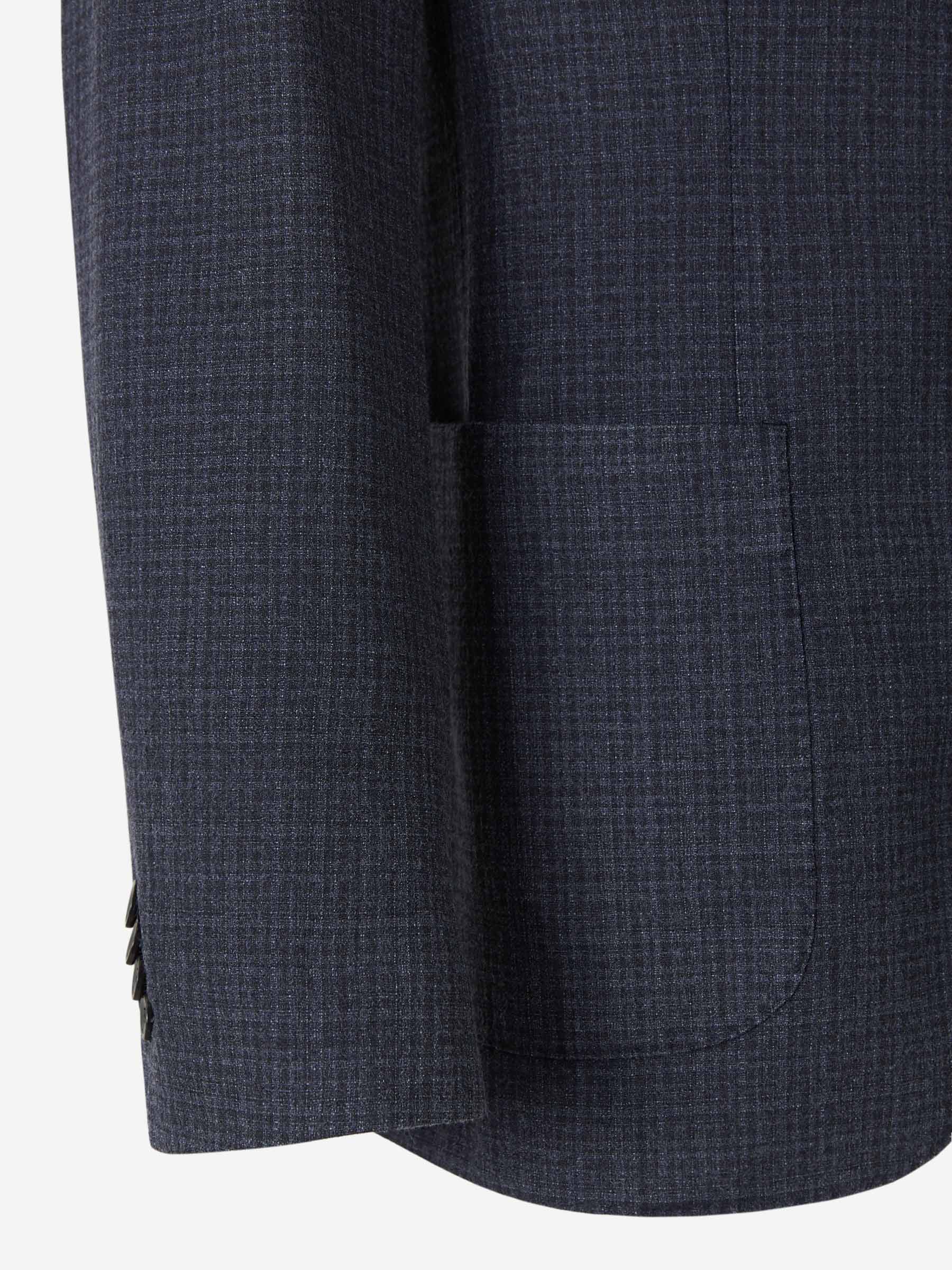 Boglioli Americana Lana Cuadros color Azul Cobalto sku 302-002969 01 - Foto 4