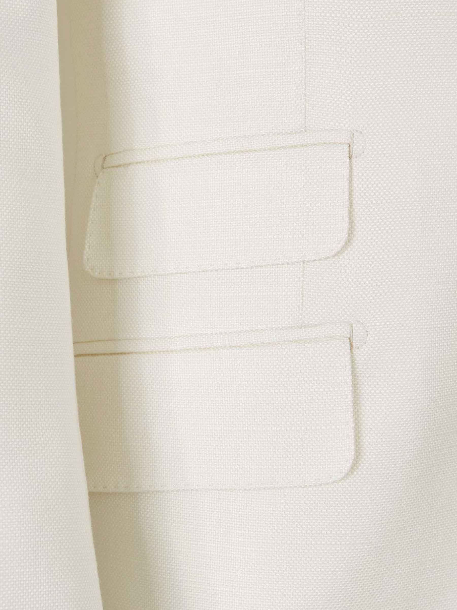 Tom Ford Americana Seda color Blanco sku 302-003114 01 - Foto 4