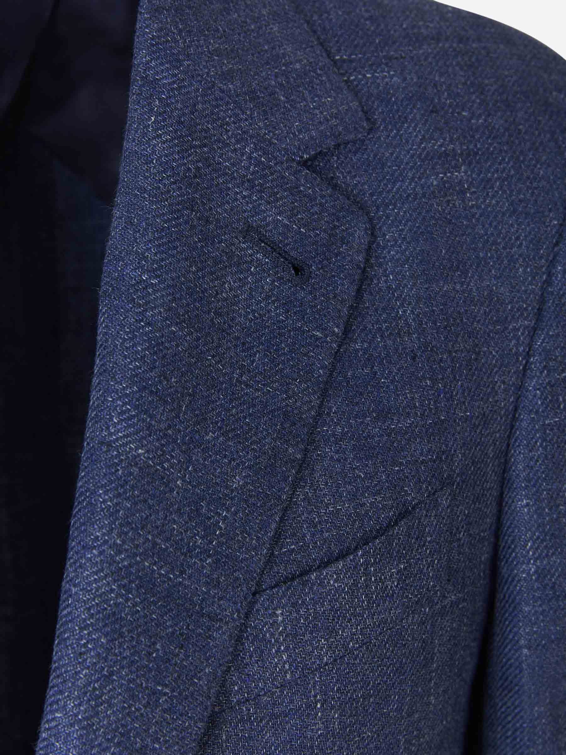 Canali Americana Lino Y Lana color Azul Denim sku 302-003159 01 - Foto 3