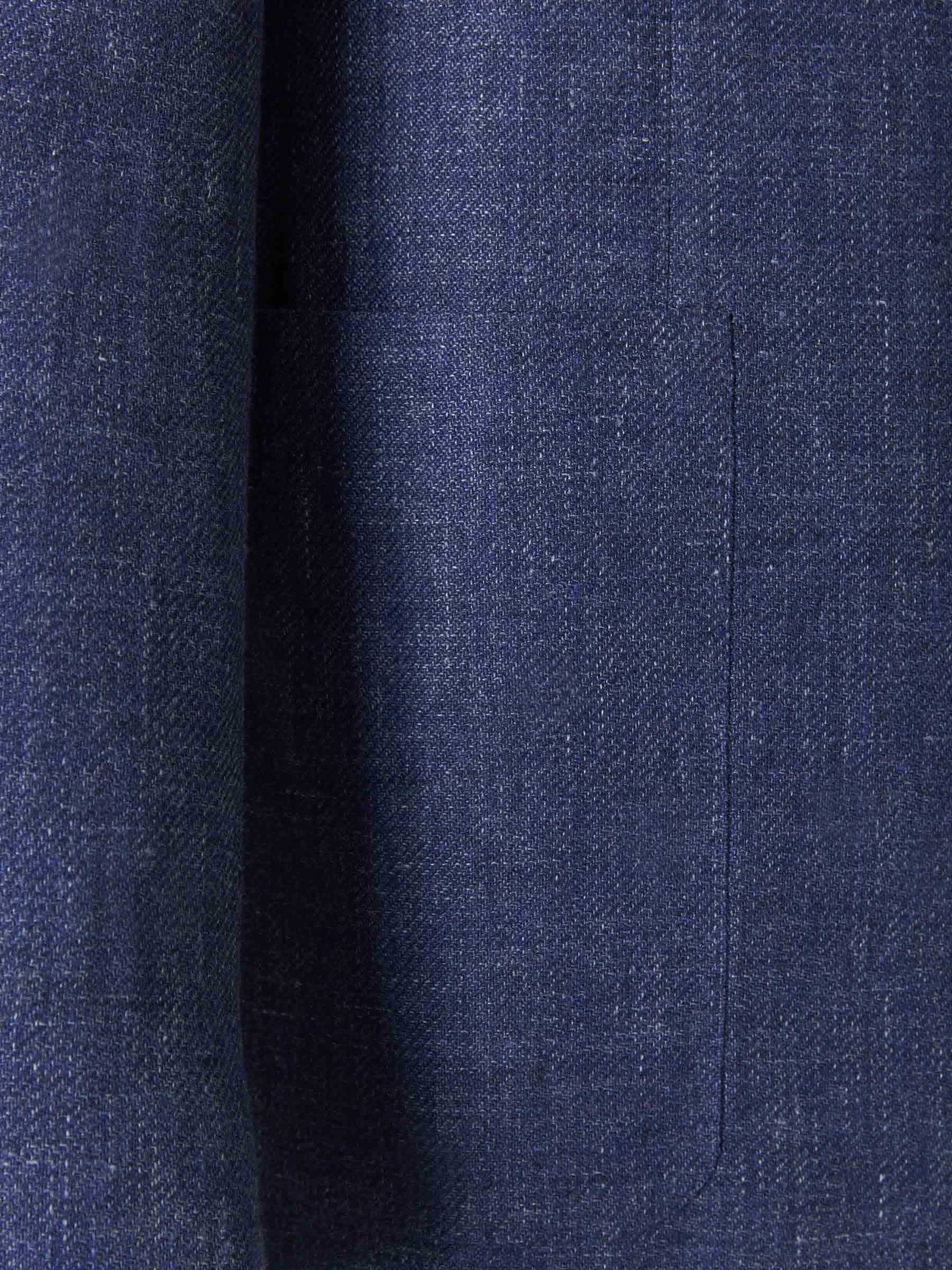 Canali Americana Lino Y Lana color Azul Denim sku 302-003159 01 - Foto 4