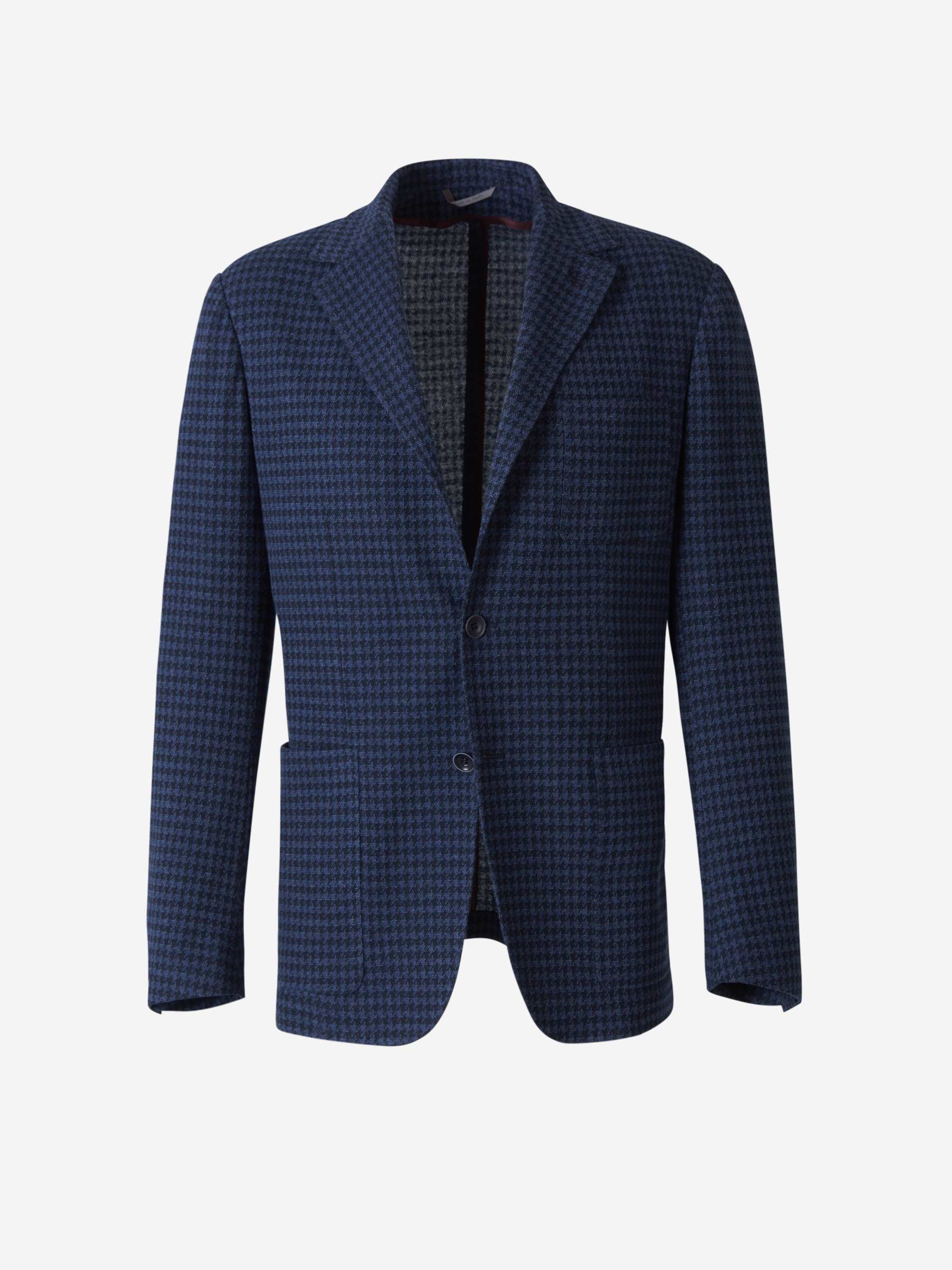 Canali Americana Pata De Gallo color Azul Noche sku 302-003160 01 - Foto 1