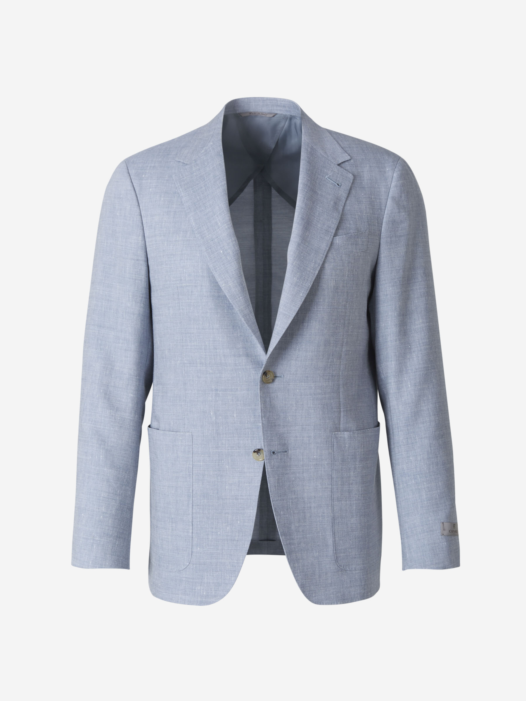 Canali Americana Lino Lana color Azul Cielo sku 302-003163 01 - Foto 1