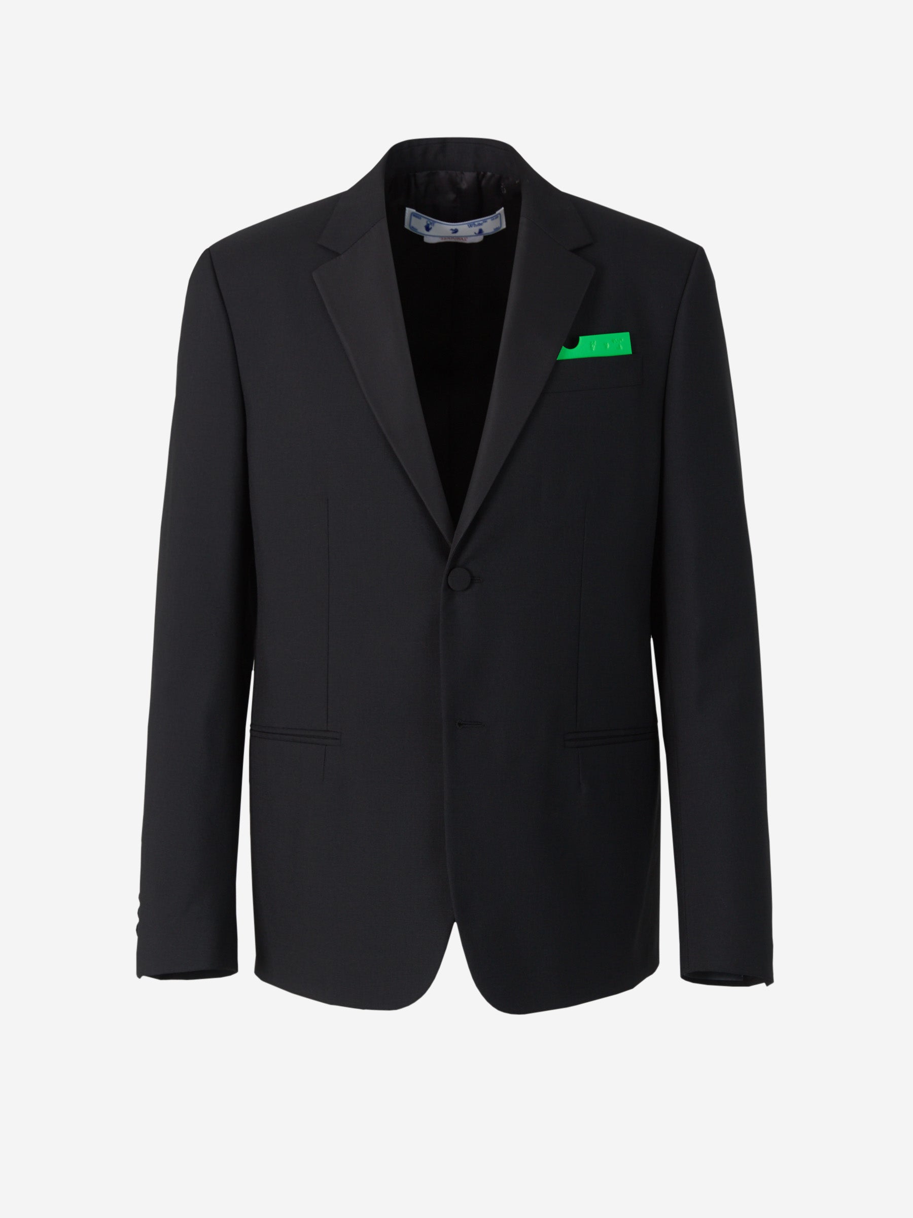 Off-White Americana Lana Virgen color Negro sku 302-003207 01 - Foto 1