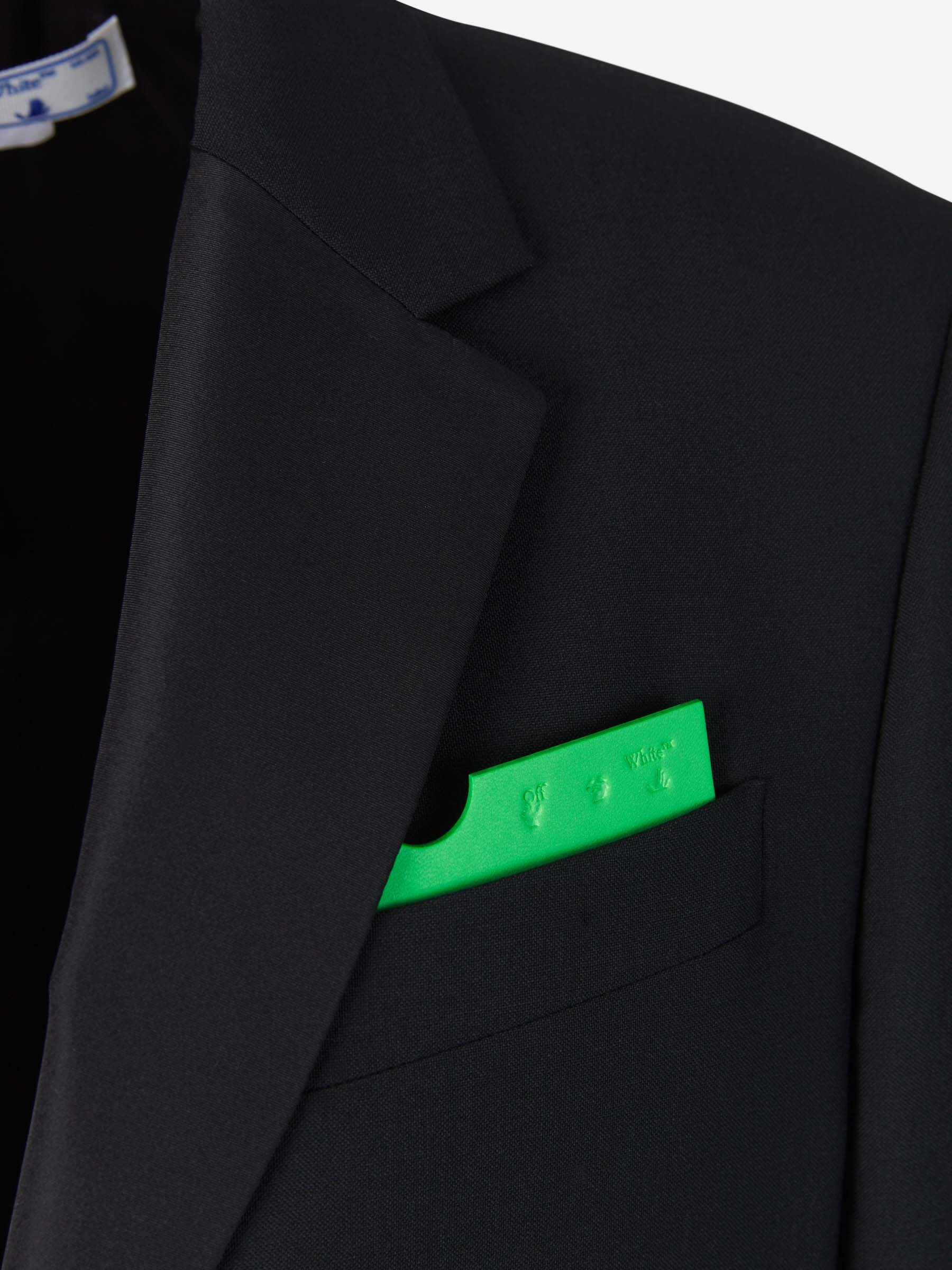 Off-White Americana Lana Virgen color Negro sku 302-003207 01 - Foto 3