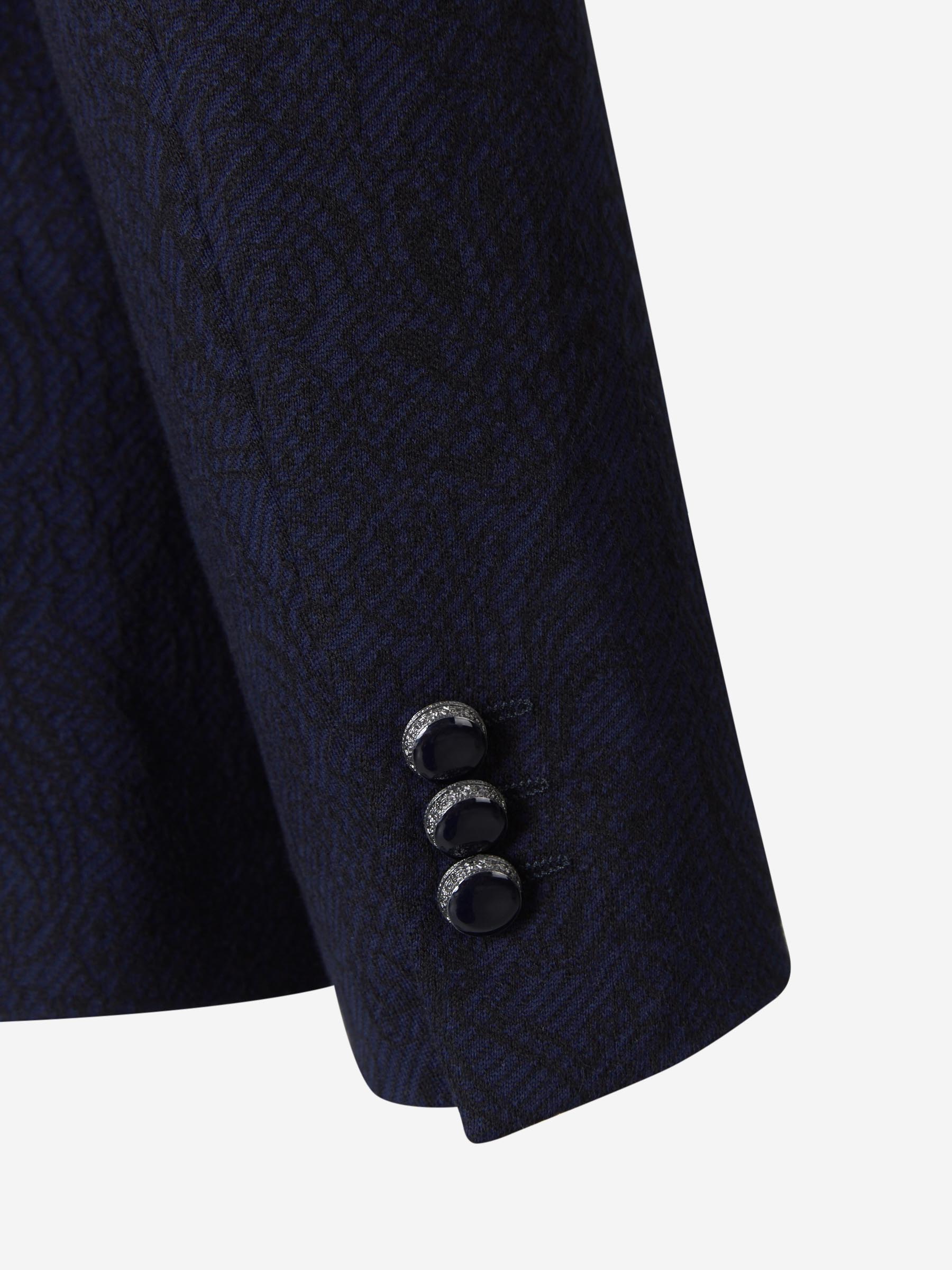 Etro Americana Punto Paisley color Azul Noche sku 302-003209 01 - Foto 5